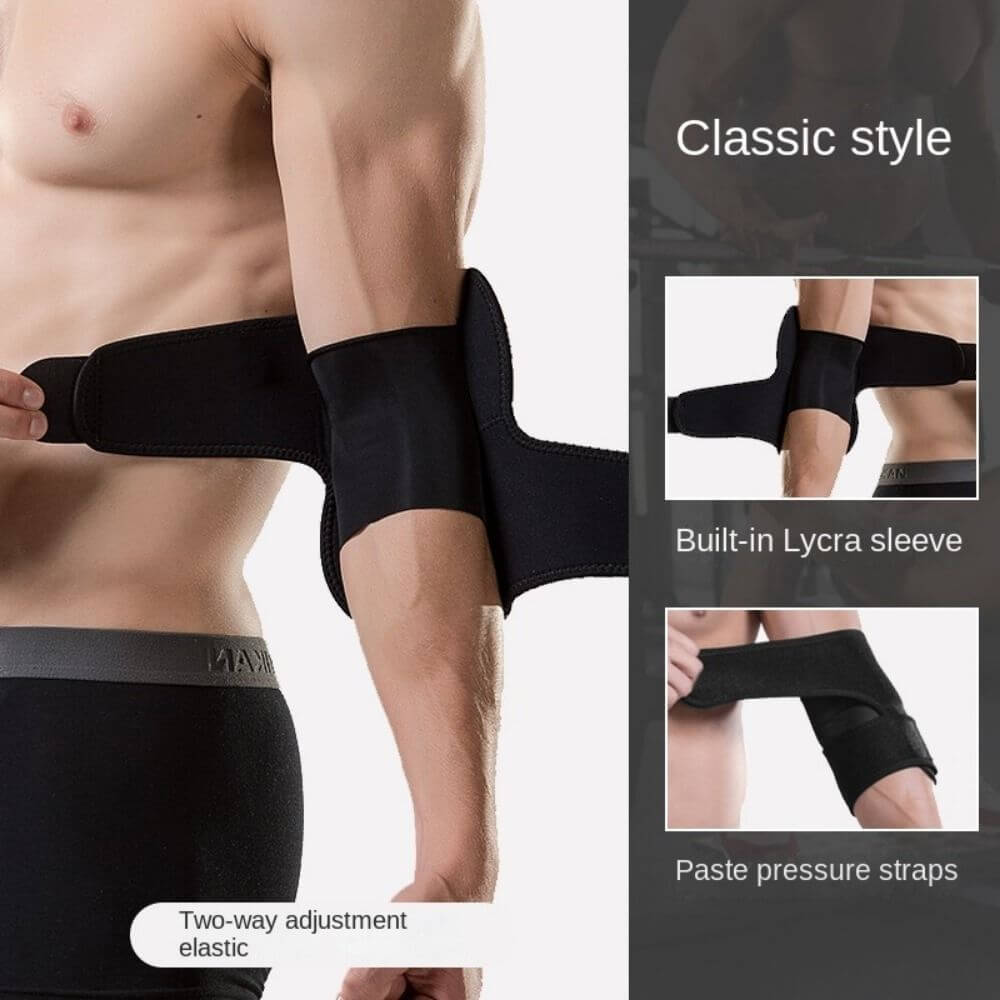 Men's Elbow Support Brace | Athletic Elbow Guard | Sports Elbow Sleeve | Impact-Resistant Elbow Protector | Adjustable Elbow Compression Pad | Breathable Elbow Support Gear | Lightweight Elbow Brace for Sports | Durable Elbow Guard for Athletes

