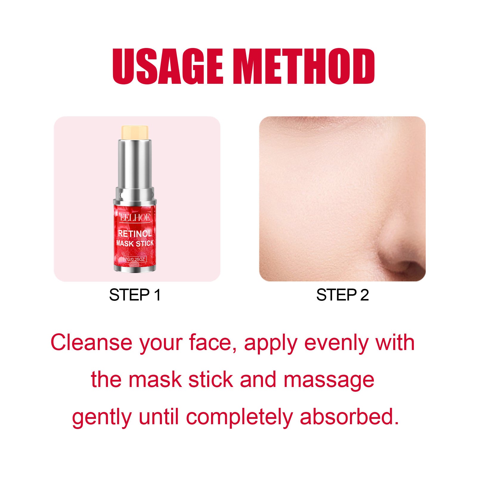 Anti-Aging Retinol Clay Stick | Deep Cleansing Face Mask Stick | Retinol Pore Minimizing Stick | Easy-Apply Facial Mask | Oil Control Clay Mask Stick | Retinol Skincare Stick | Travel-Friendly Face Mask | Wrinkle Reducing Retinol Mask | Clay Stick for Oily Skin | Retinol Detox Face Stick

