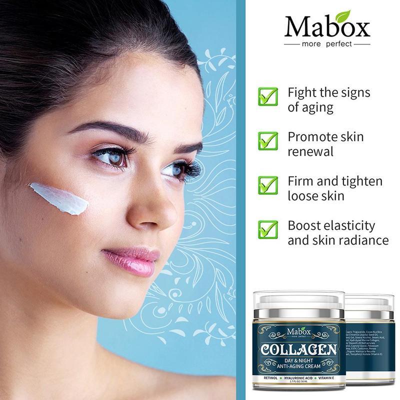 Collagen Moisturizing Facial Cream Skin Care Products Anti Aging Face Cream Moisturizing Wrinkle Remover - Rituel Serein