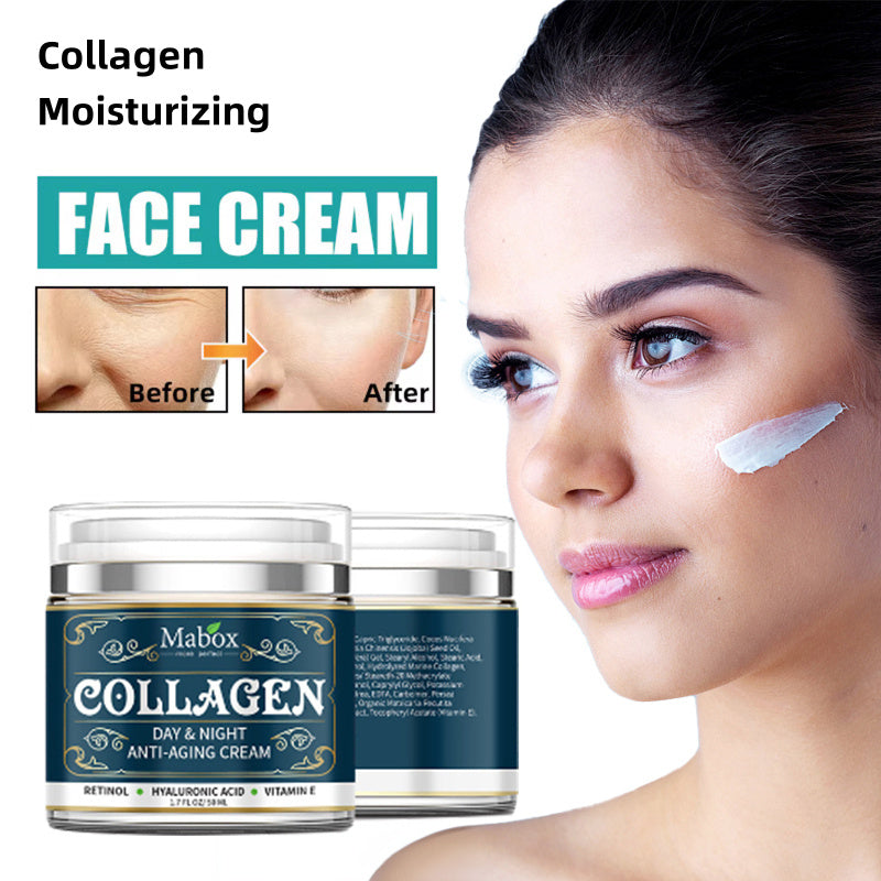 Collagen Moisturizing Facial Cream Skin Care Products Anti Aging Face Cream Moisturizing Wrinkle Remover - Rituel Serein