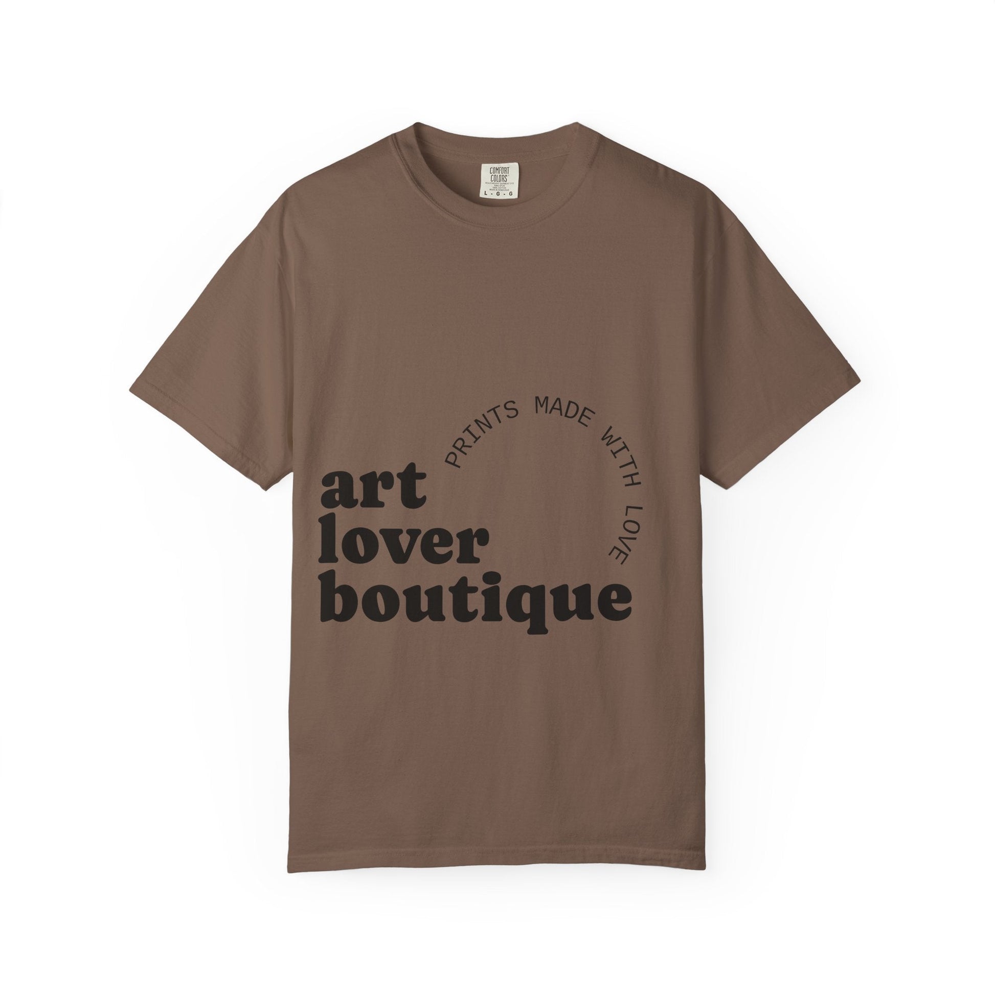 Art Lover Boutique T‑Shirt — Minimalist Green Mountain Graphic Printify