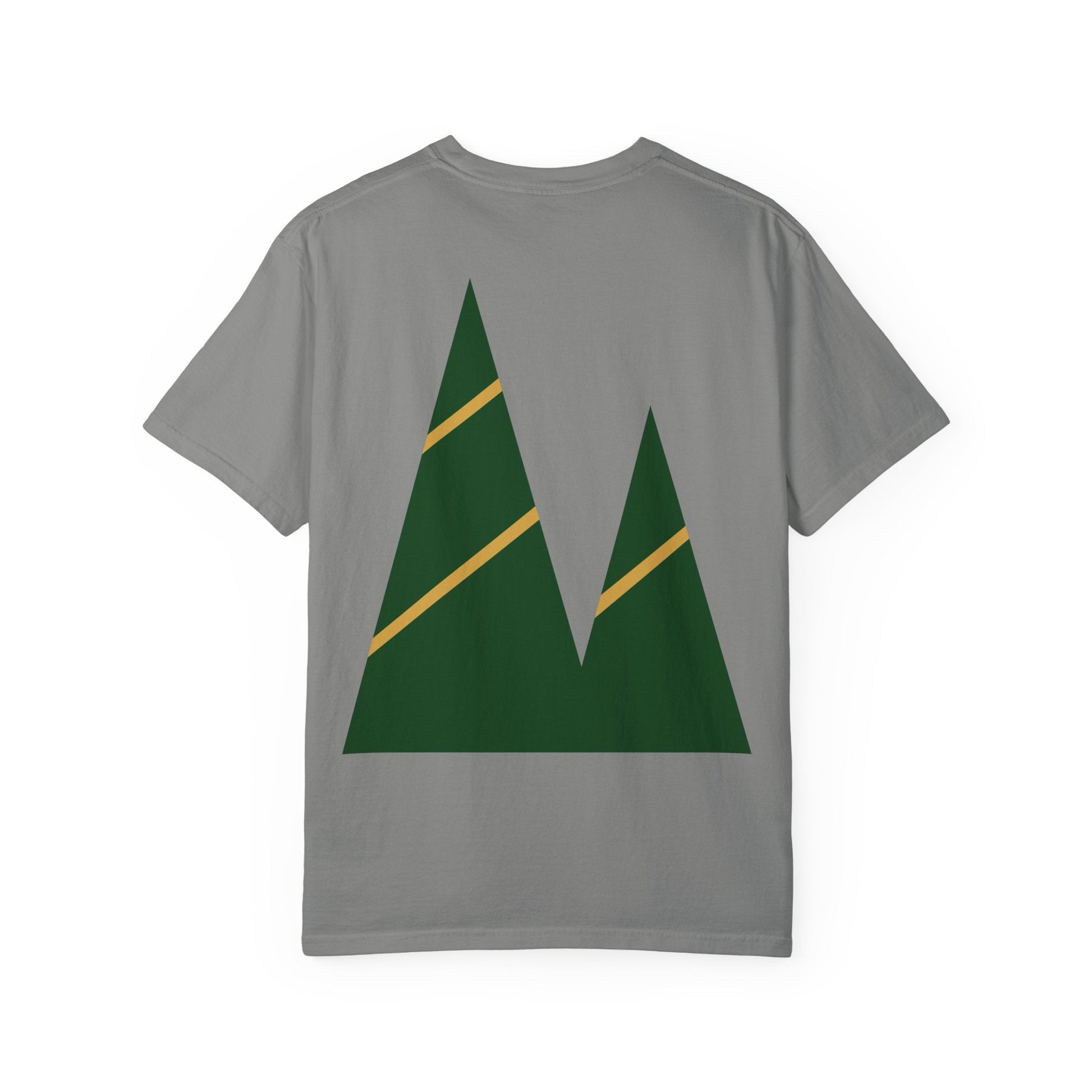 Art Lover Boutique T‑Shirt — Minimalist Green Mountain Graphic Printify
