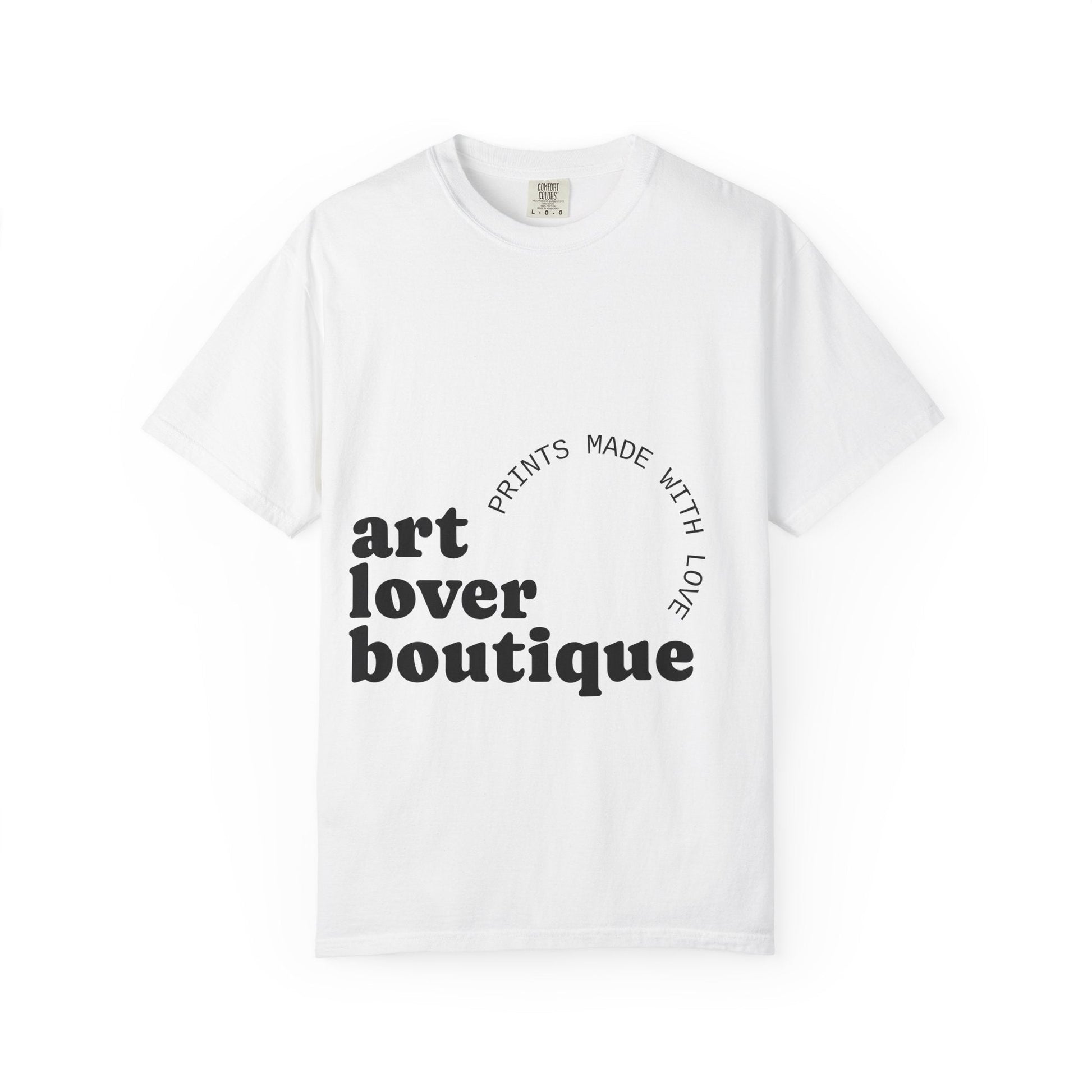 Art Lover Boutique T‑Shirt — Minimalist Green Mountain Graphic Printify