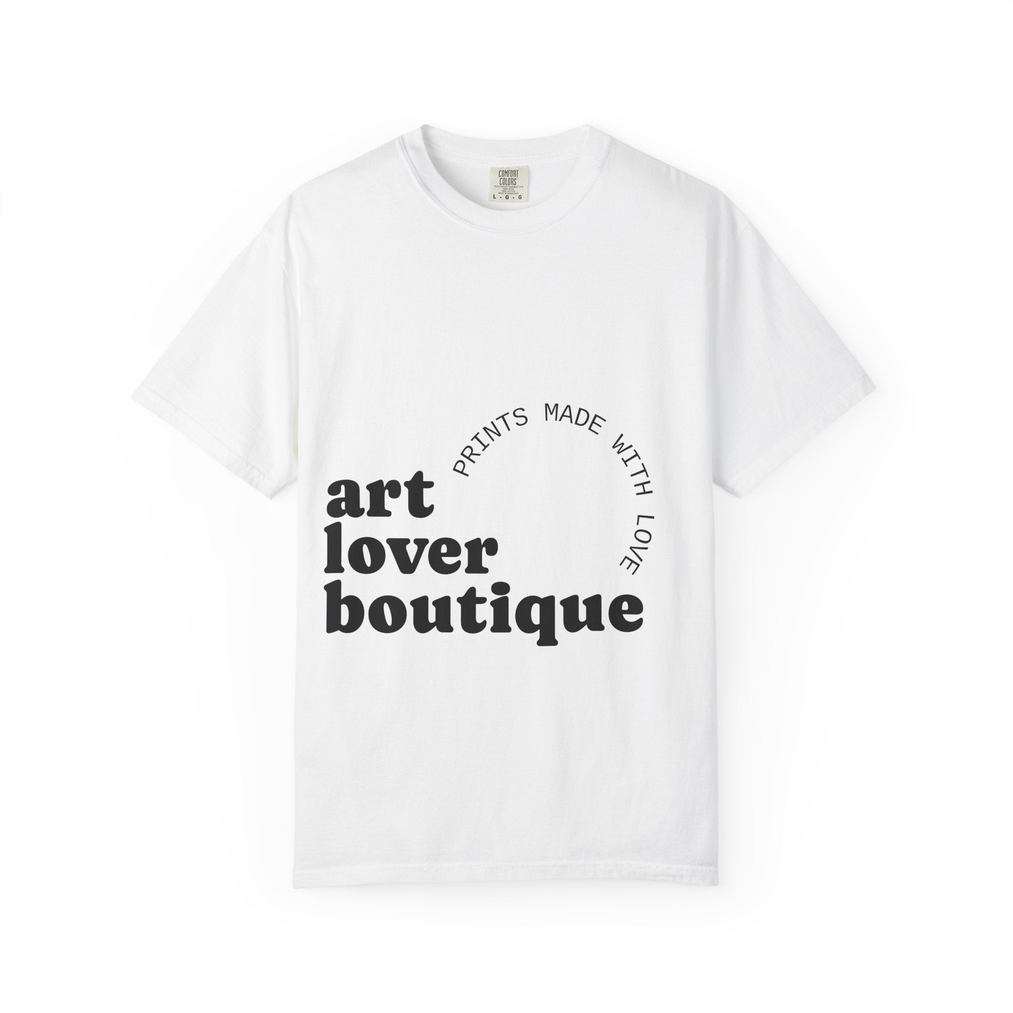 Art Lover Boutique T‑Shirt — Minimalist Green Mountain Graphic Printify