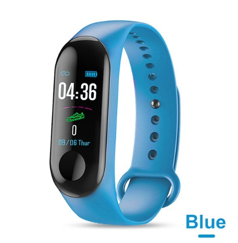 Compatible With , Smart Bracelet Heart Rate And Blood Pressure Exercise Meter Step Information Push Smart Reminder Color Bracelet eprolo