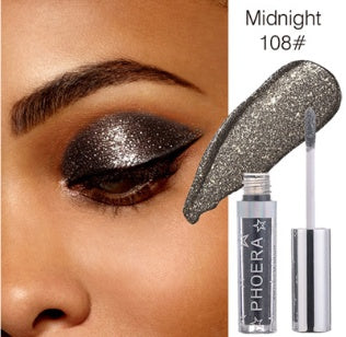 PHOERA Magnificent Metals Glitter and Glow Liquid Eyeshadow 12 Colors - Rituel Serein