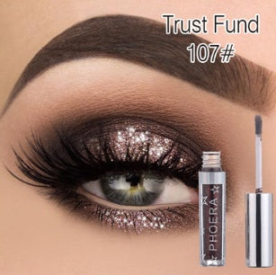 PHOERA Magnificent Metals Glitter and Glow Liquid Eyeshadow 12 Colors - Rituel Serein