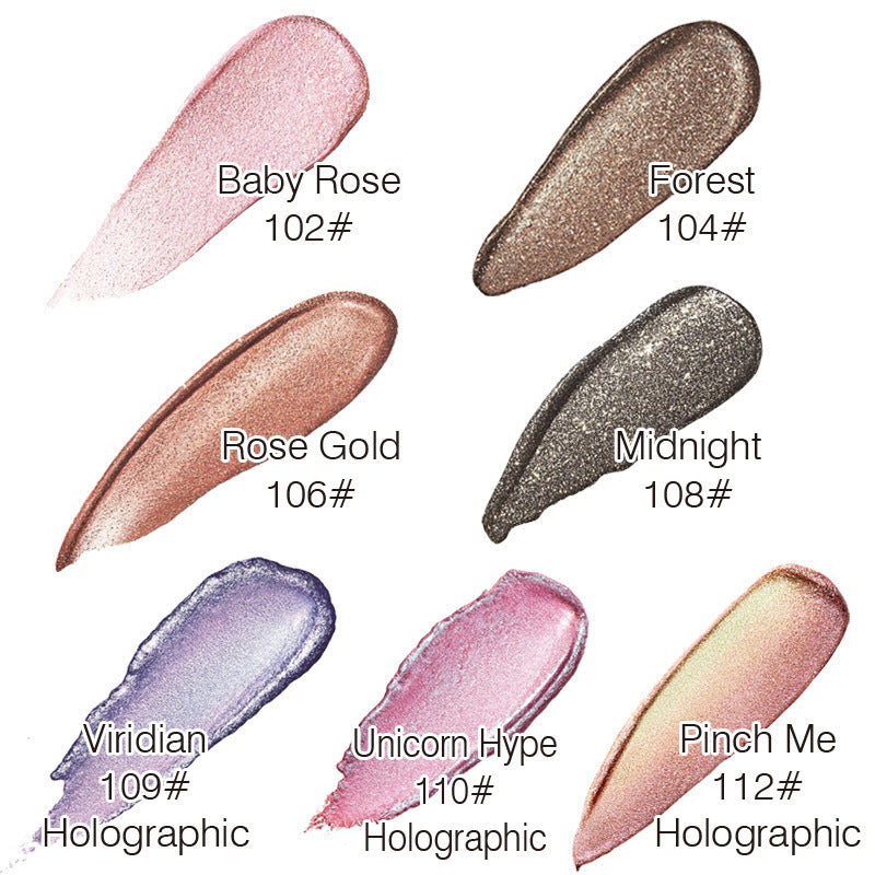 PHOERA Magnificent Metals Glitter and Glow Liquid Eyeshadow 12 Colors - Rituel Serein