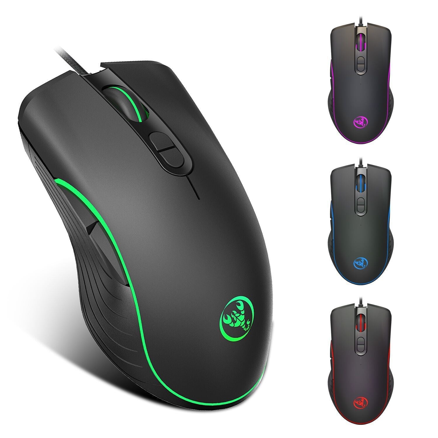 Glowing Gaming Mouse Gaming Wired Mouse eprolo
