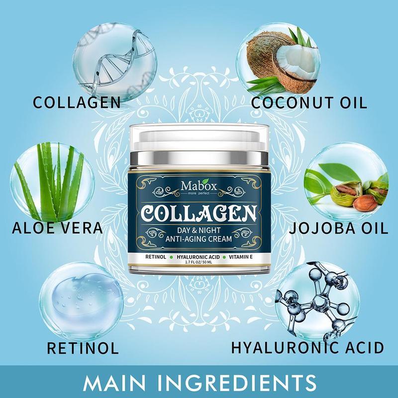 Collagen Moisturizing Facial Cream Skin Care Products Anti Aging Face Cream Moisturizing Wrinkle Remover - Rituel Serein