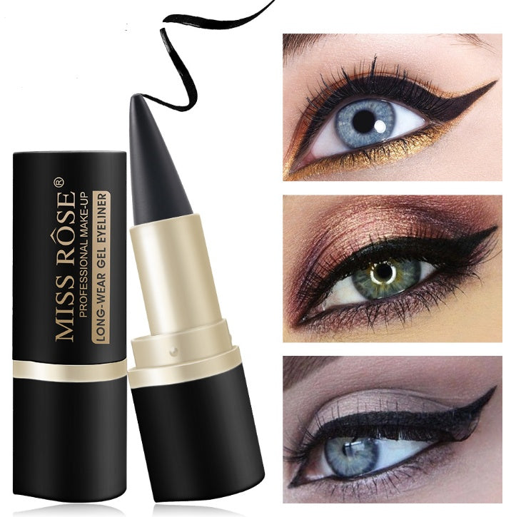 Waterproof Black Eyeliner Liquid Eye Liner Pen Pencil Gel Beauty Makeup Cosmetic Eyelashes Waterproof Eye Liner Makeup Tool - Rituel Serein