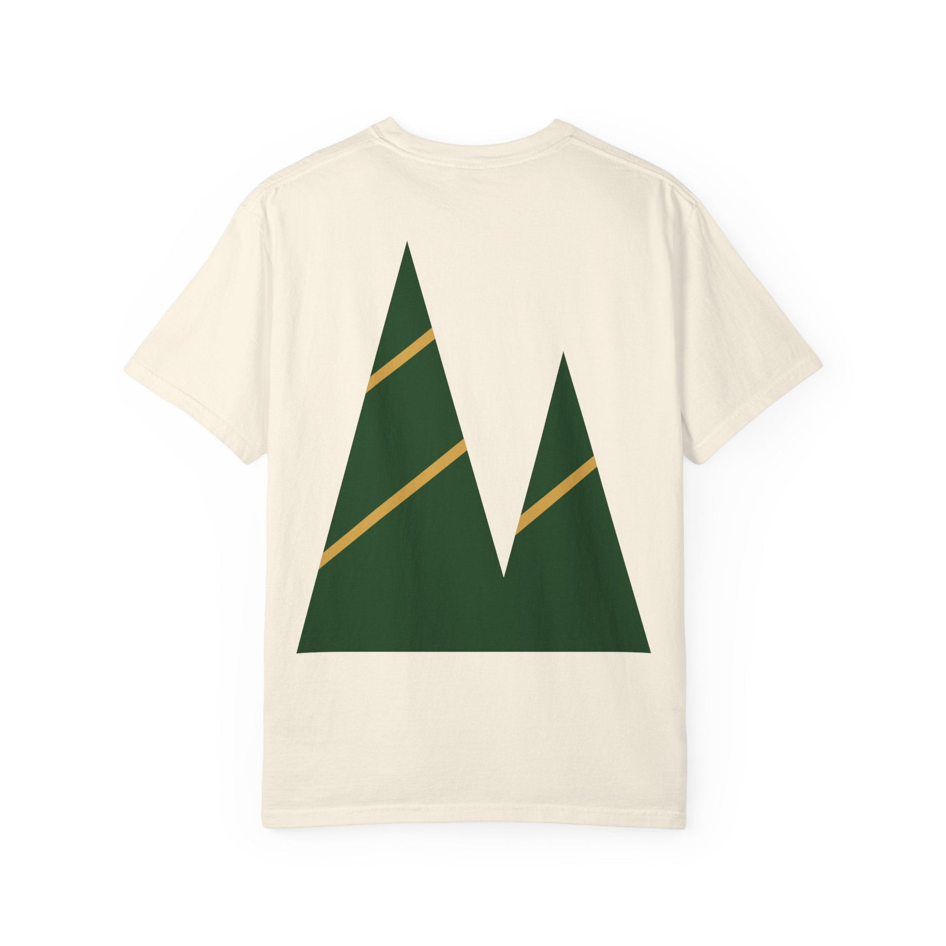 Art Lover Boutique T‑Shirt — Minimalist Green Mountain Graphic Printify