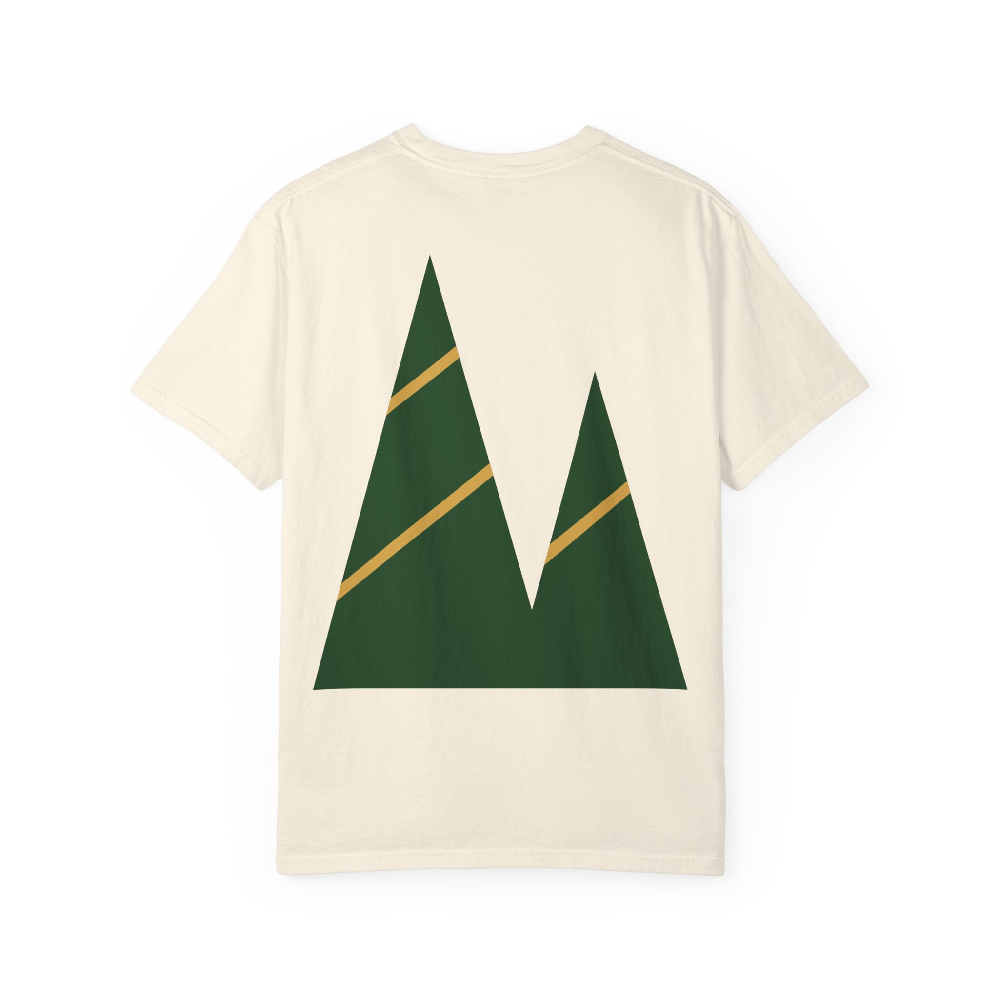 Art Lover Boutique T‑Shirt — Minimalist Green Mountain Graphic Printify