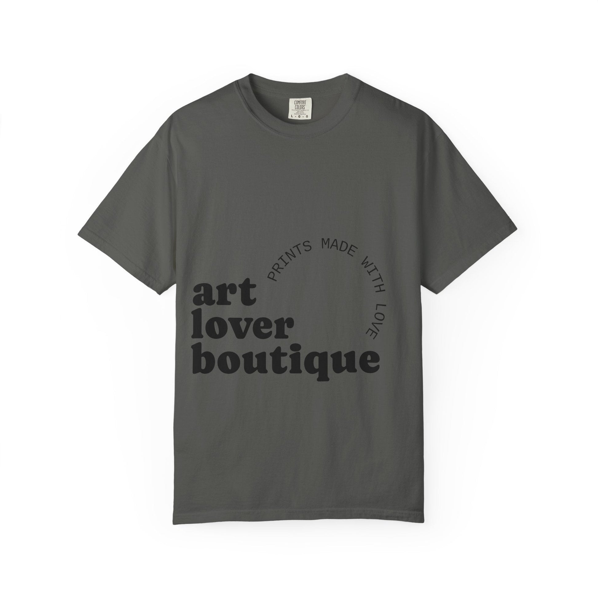 Art Lover Boutique T‑Shirt — Minimalist Green Mountain Graphic Printify