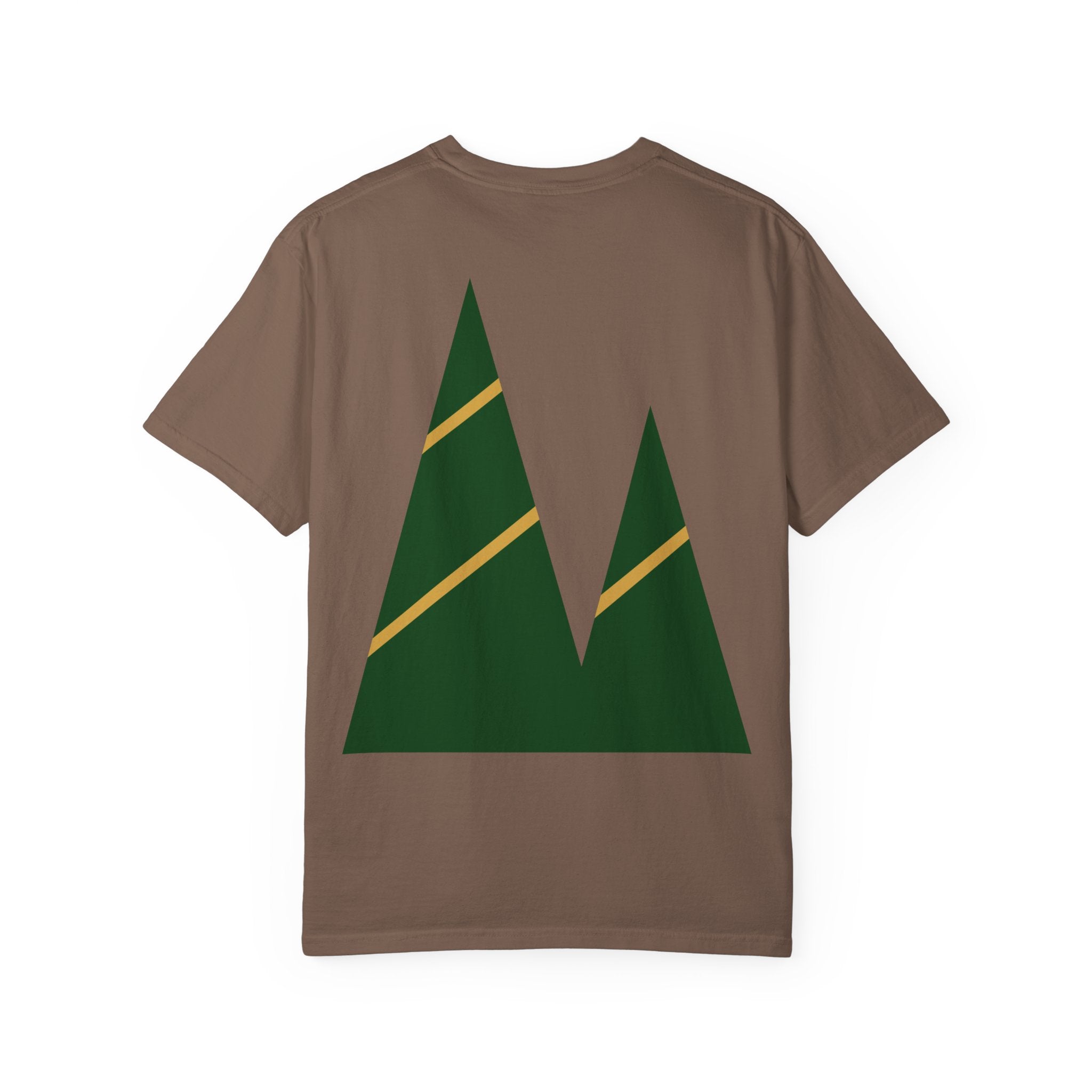 Art Lover Boutique T‑Shirt — Minimalist Green Mountain Graphic Printify