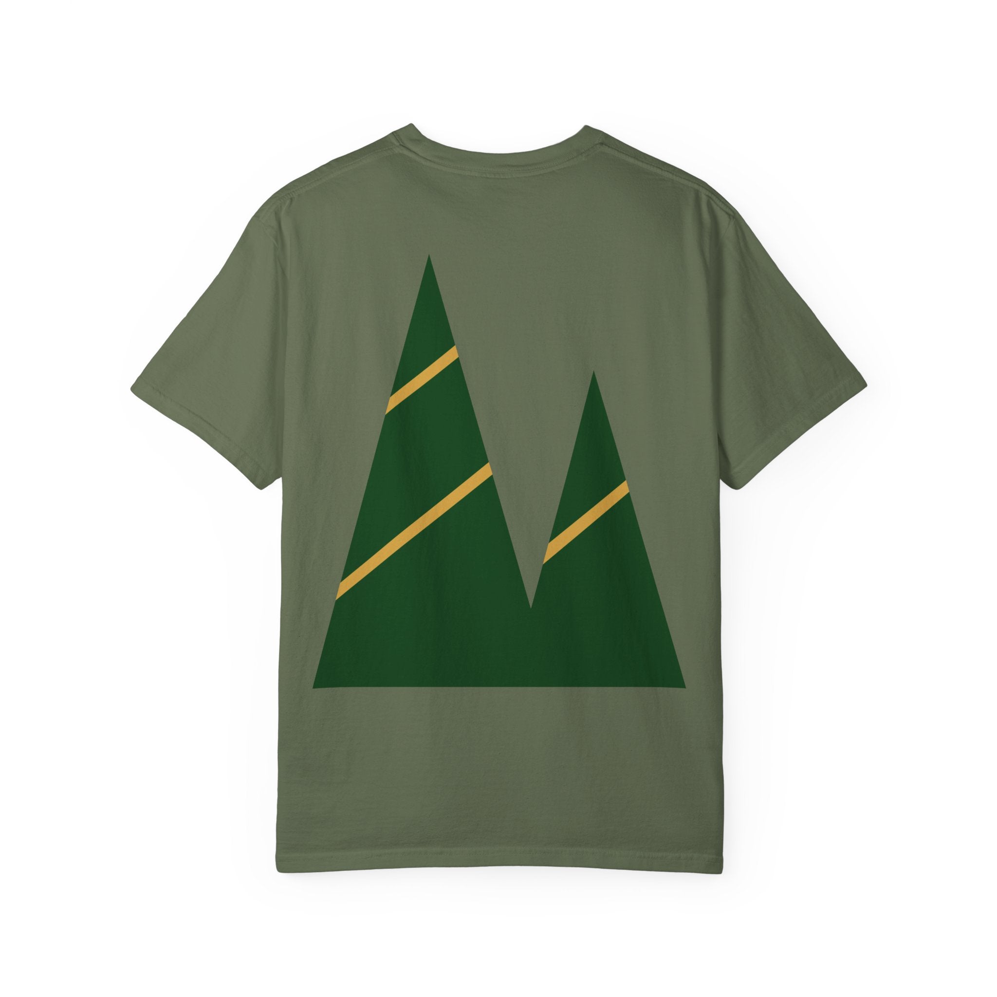 Art Lover Boutique T‑Shirt — Minimalist Green Mountain Graphic Printify