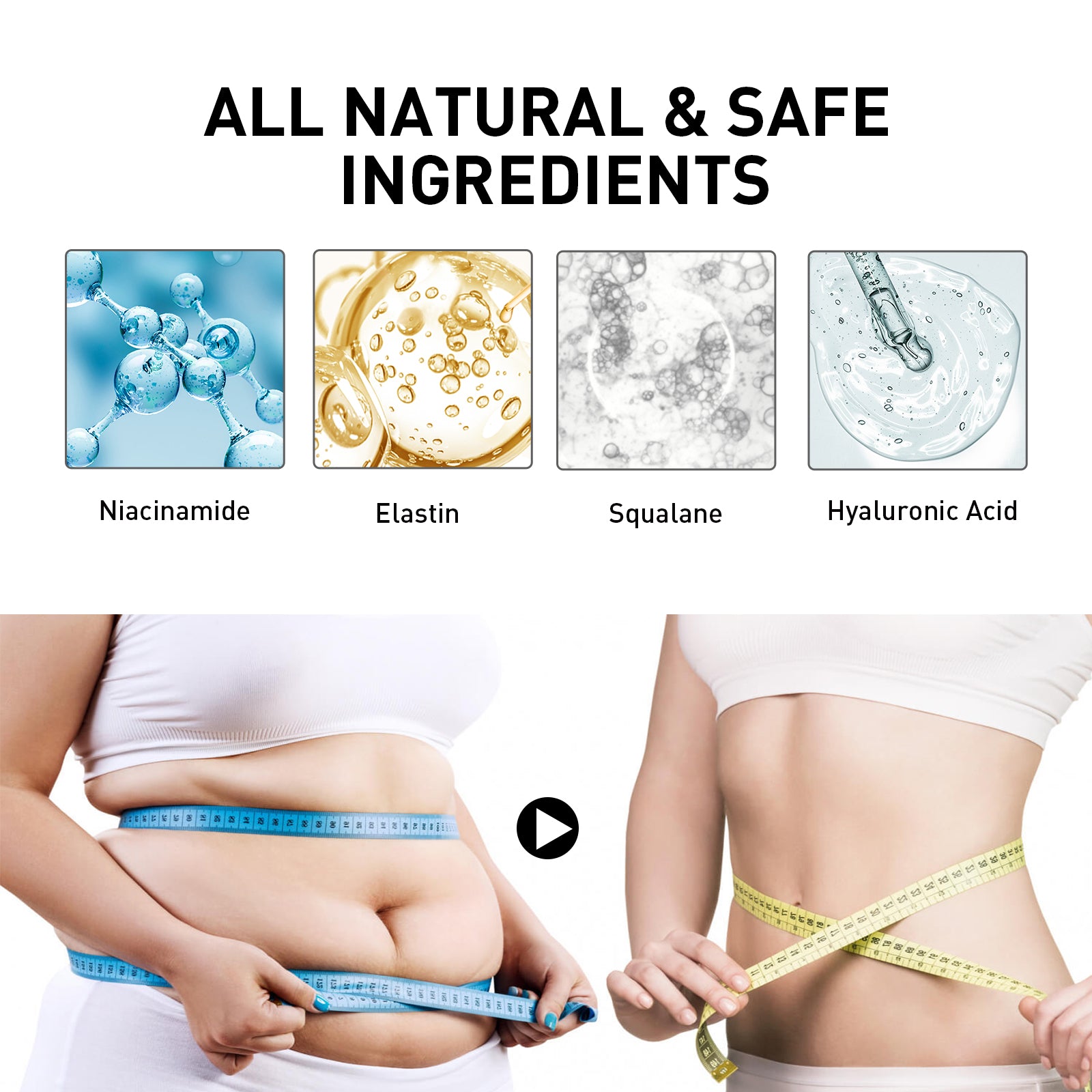 Body Slimming Tightening Gel, Firming Arms Worship Meat Belly Highlights Body Curves Slimming Gel - Rituel Serein