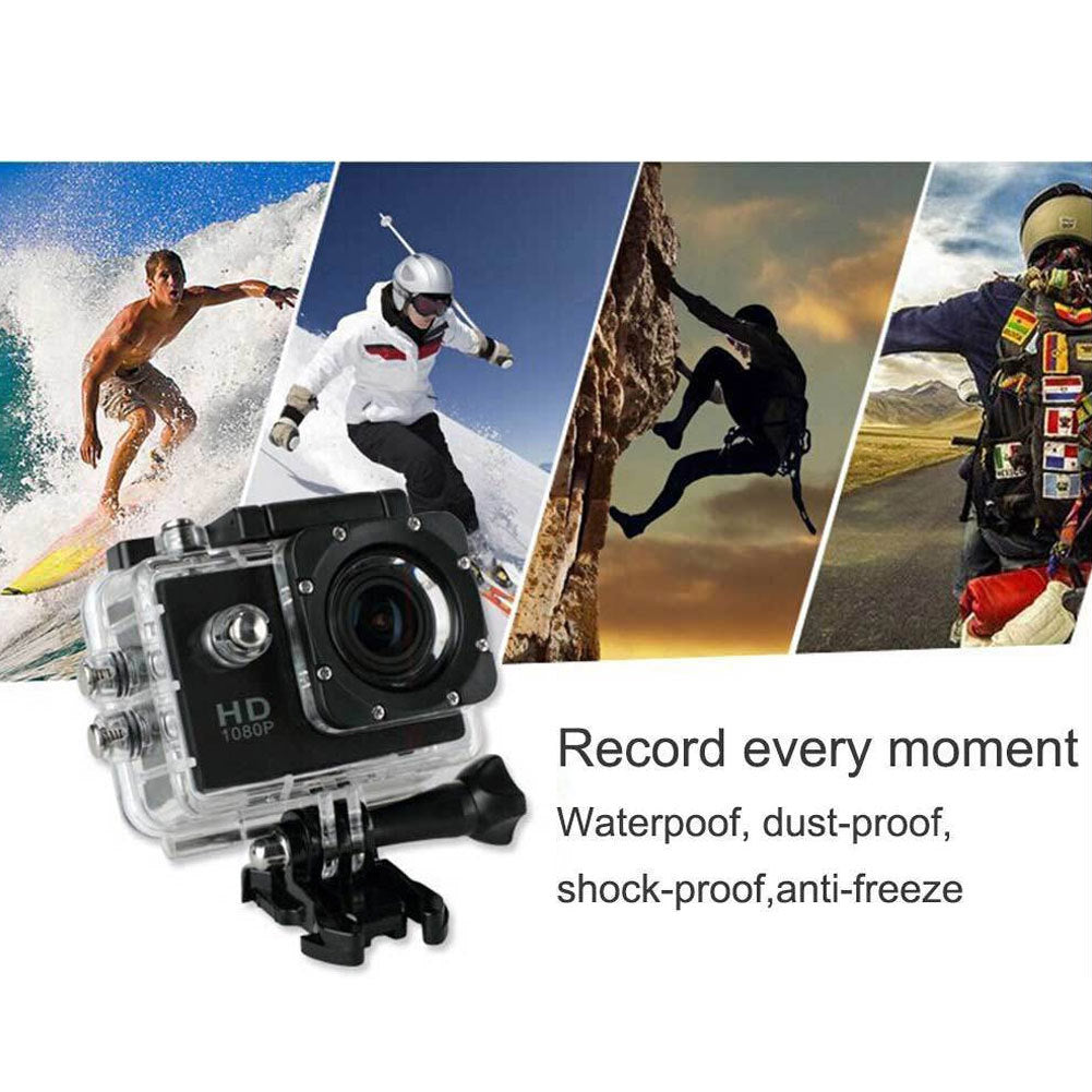 HD High-definition 1080P Action Sports Waterproof  DV Camera eprolo