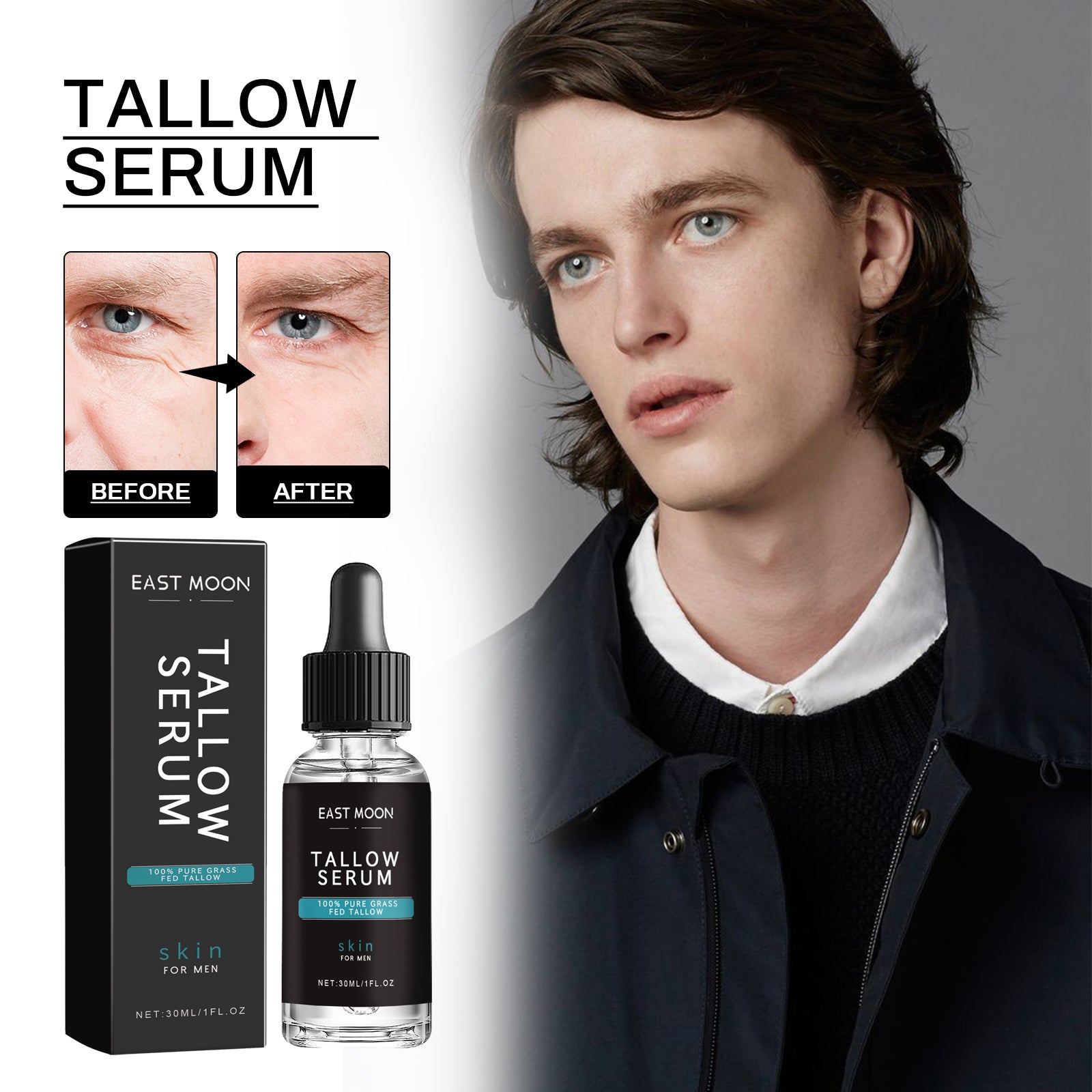 Sérum anti-rides pour homme - Rituel Serein
