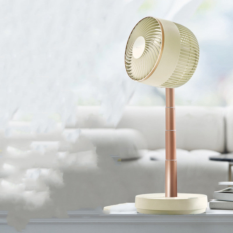 Emmett New Folding Telescopic Air Circulation Fan Household Floor Fan Electric Fan Convection Fan eprolo