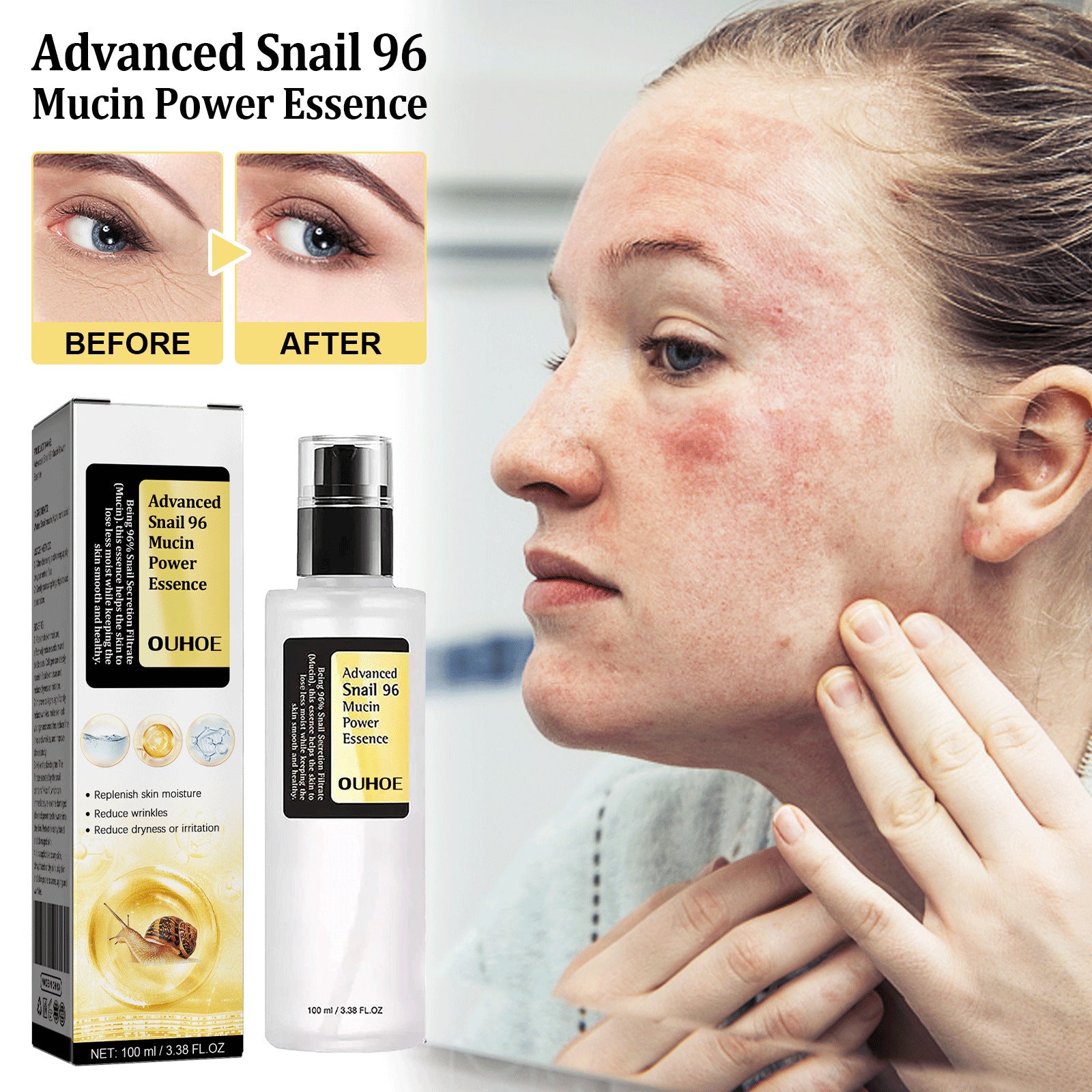 Snail Serum Collagen Facial Serum Original - Rituel Serein