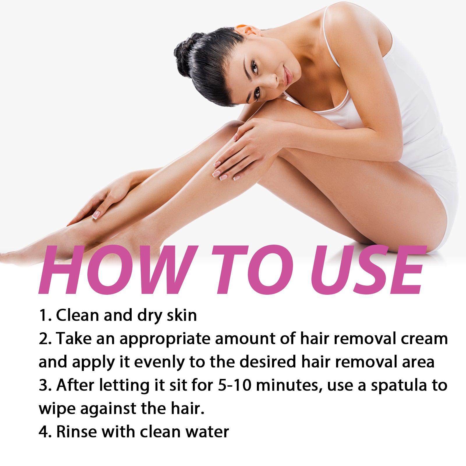 Hair Removal Cream, Body Underarm Gentle Depilation Does Not Irritate Delicate And Smooth Skin Depilation Cream - Rituel Serein