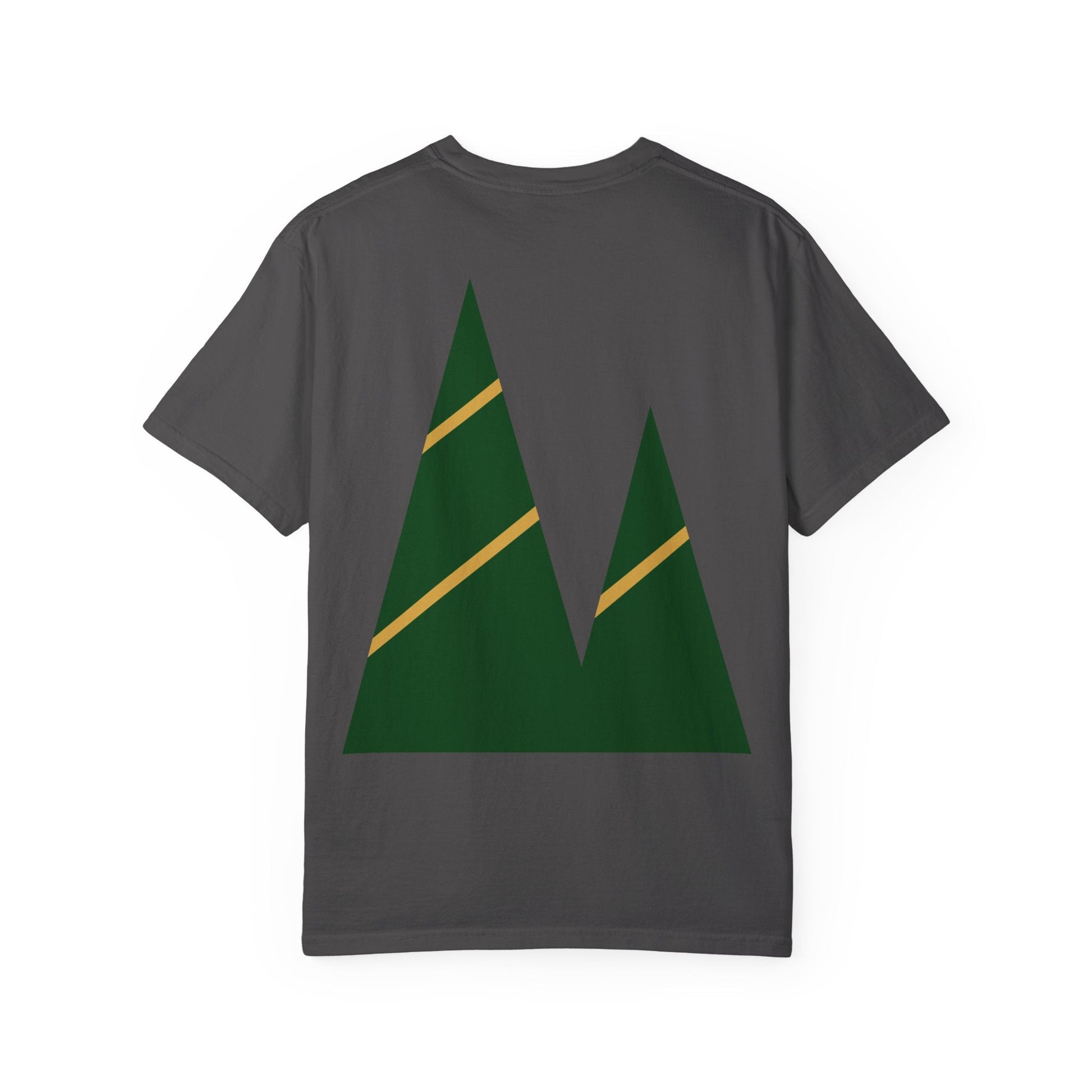 Art Lover Boutique T‑Shirt — Minimalist Green Mountain Graphic Printify