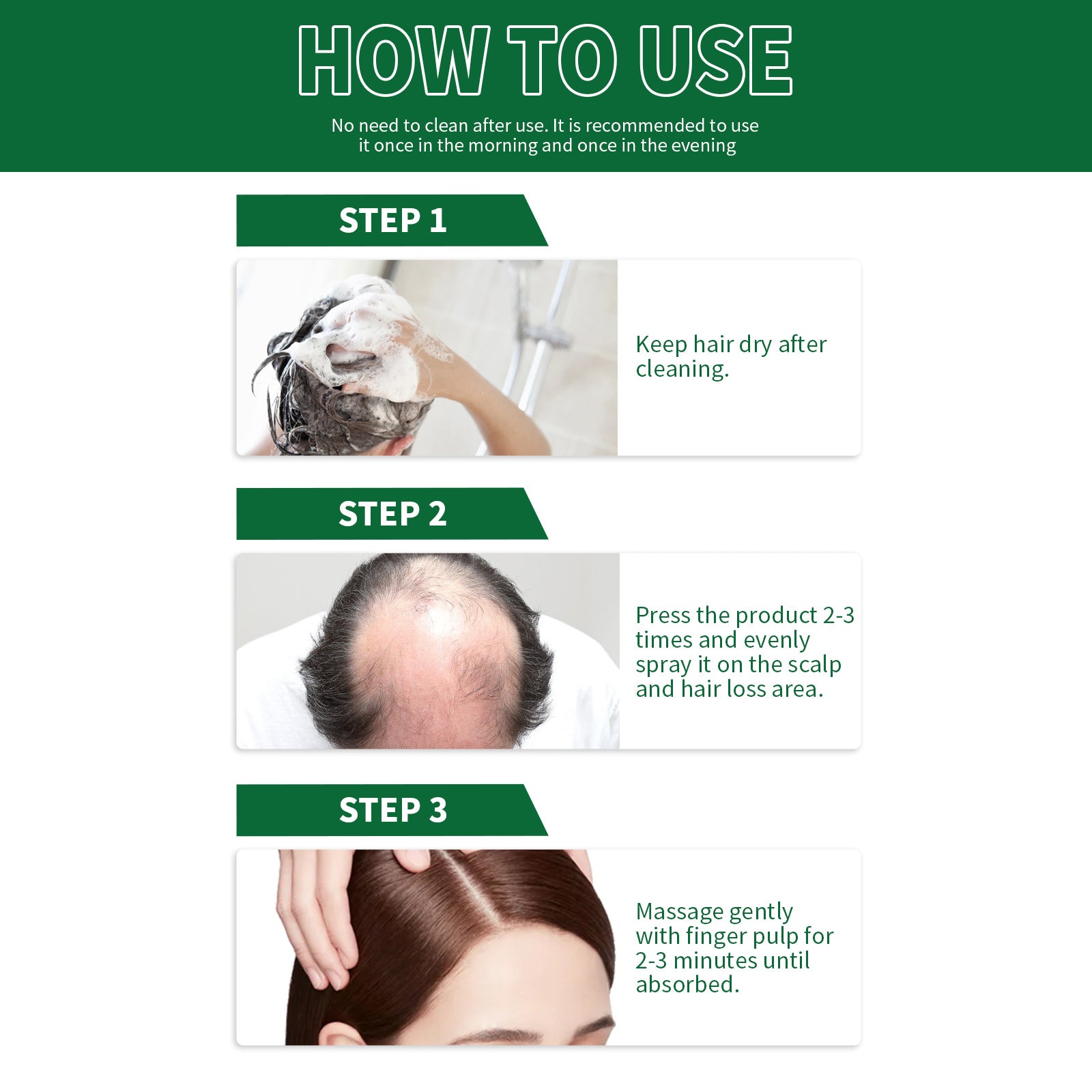 Hair Growth Spray for Thinning Hair - Rituel Serein