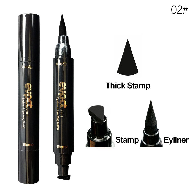 Double-headed wing seal eyeliner - Rituel Serein