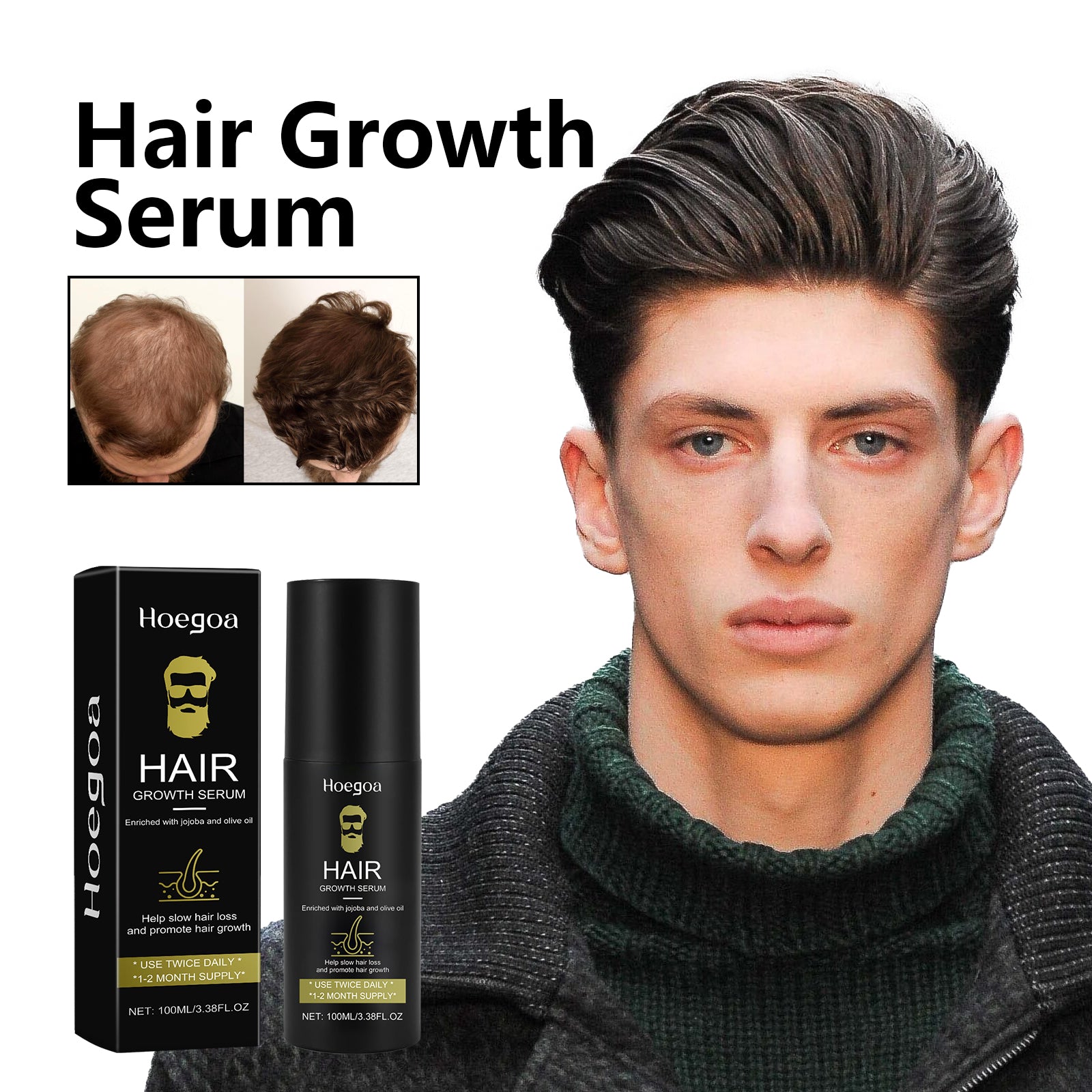 Revitalisant capillaire pour hommes - Rituel Serein