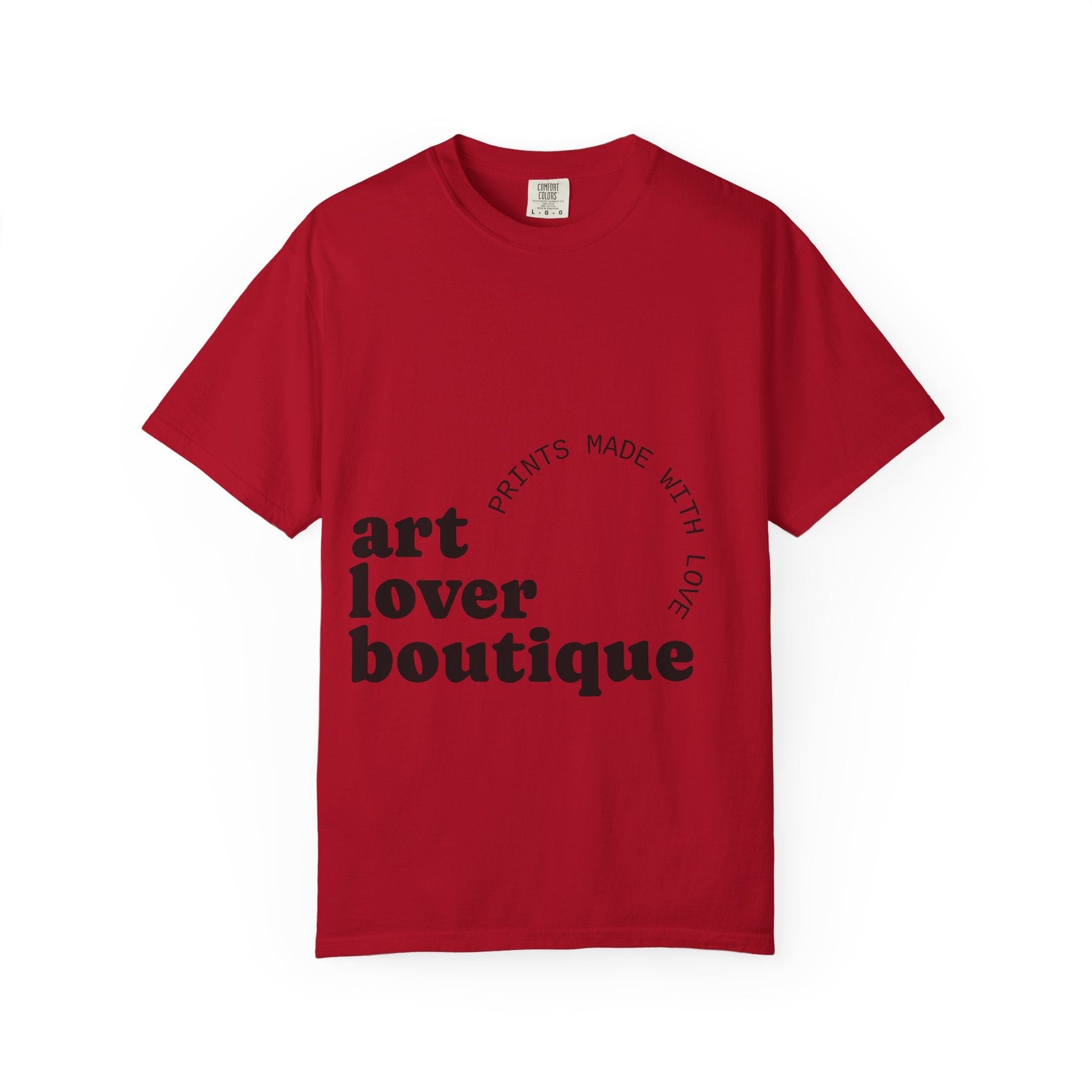 Art Lover Boutique T‑Shirt — Minimalist Green Mountain Graphic Printify