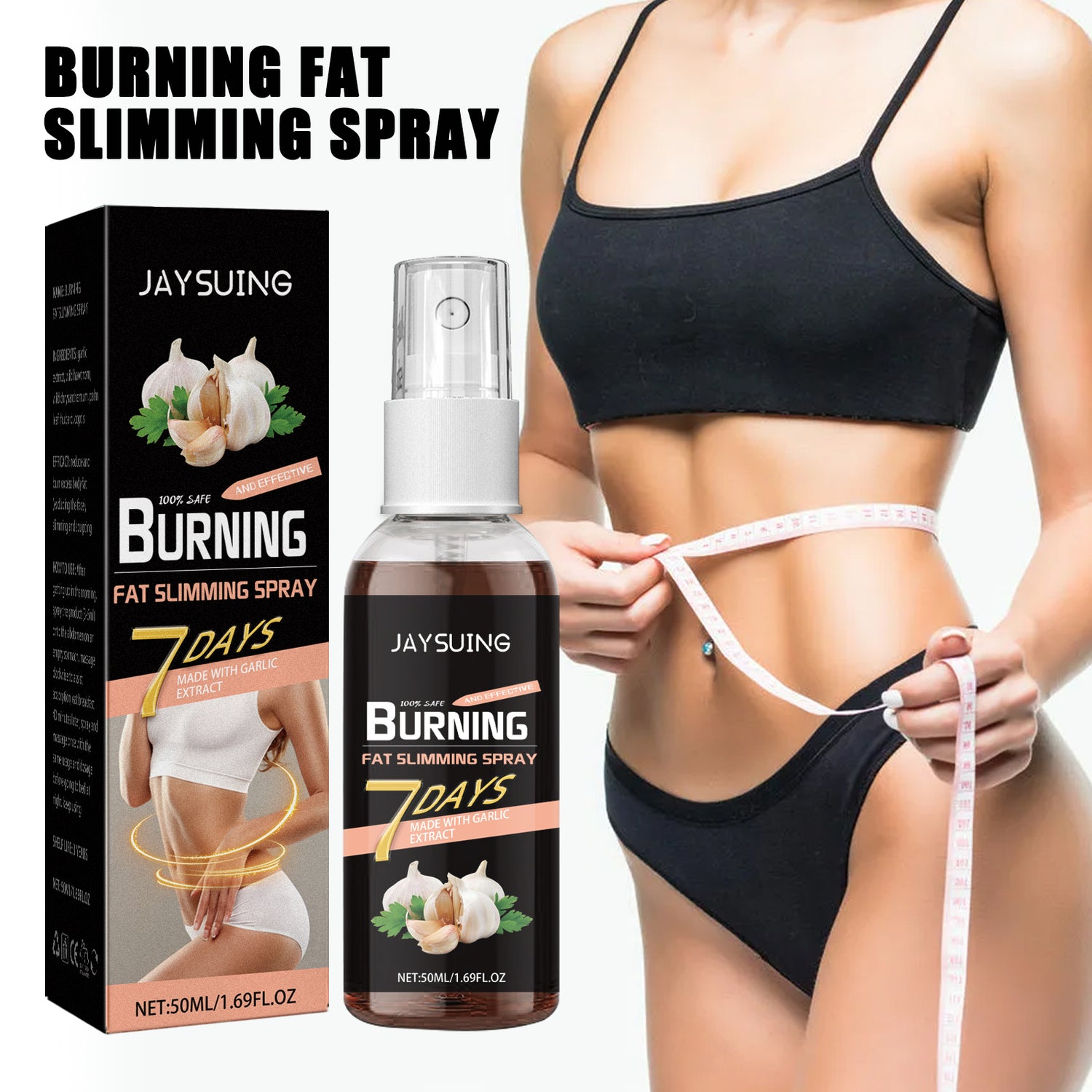 Garlic Extract Slimming Spray | Natural Fat Burner Body Spray | Herbal Cellulite Reduction Spray | Garlic Infused Weight Loss Spray | Body Firming Spray with Garlic | Organic Slimming Body Mist | Garlic Essence Fat Burning Spray | Skin Tightening Slimming Spray | Garlic-Based Body Sculpting Spray | Herbal Slimming Mist for Targeted Fat Loss​


