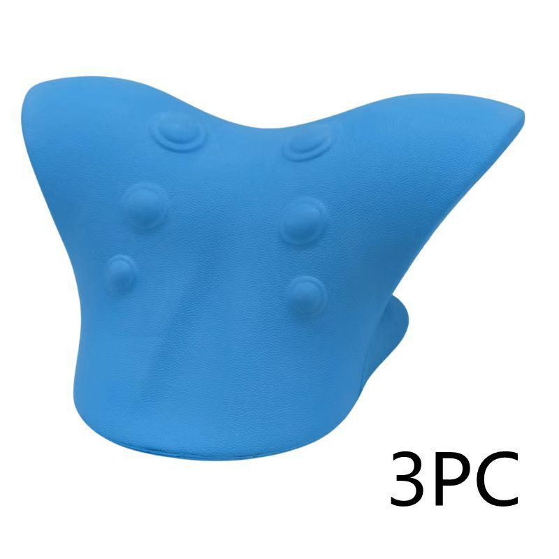 Cervical Spine Stretch Gravity Muscle Relaxation Traction Neck Stretcher Shoulder Massage Pillow Relieve Pain Spine Correction - Rituel Serein