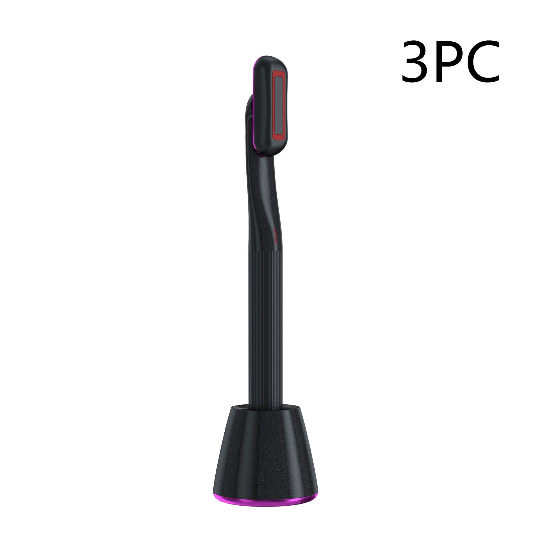 New Upgraded 360 Degrees Rotary Eye Massage Therapeutic Warmth Face Massage Red LED Light 5-in-1 Skincare Tool Wand - Rituel Serein