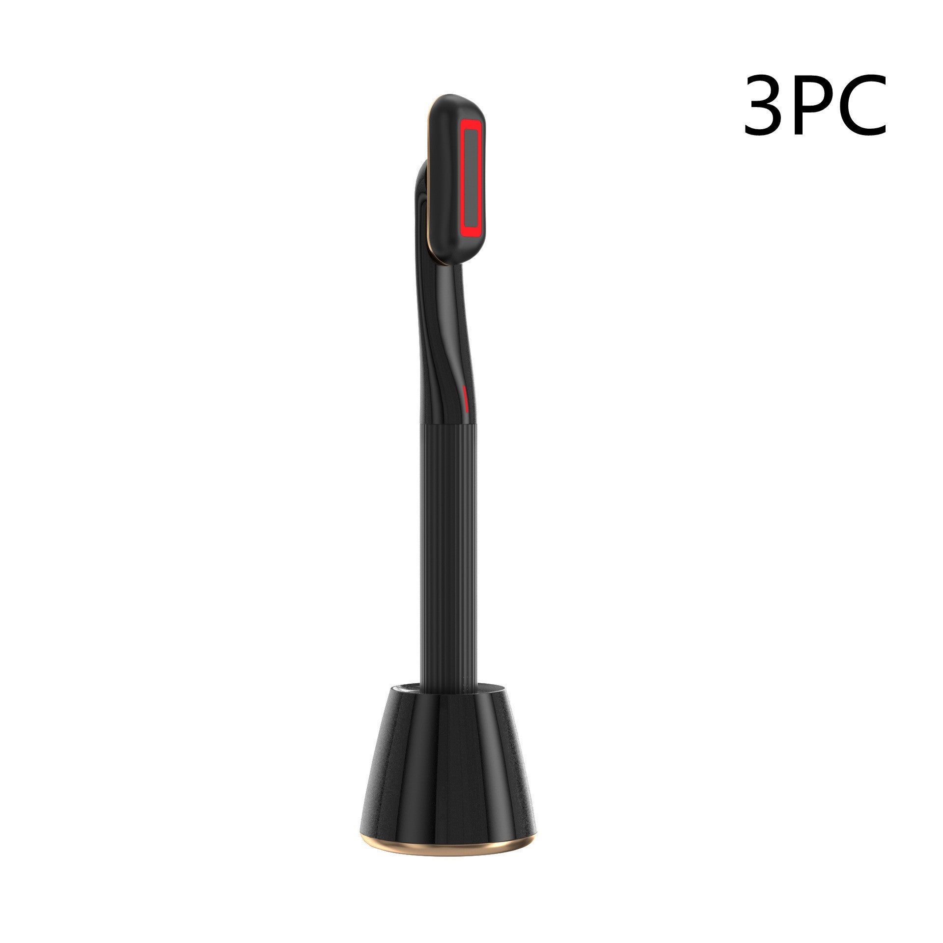 New Upgraded 360 Degrees Rotary Eye Massage Therapeutic Warmth Face Massage Red LED Light 5-in-1 Skincare Tool Wand - Rituel Serein
