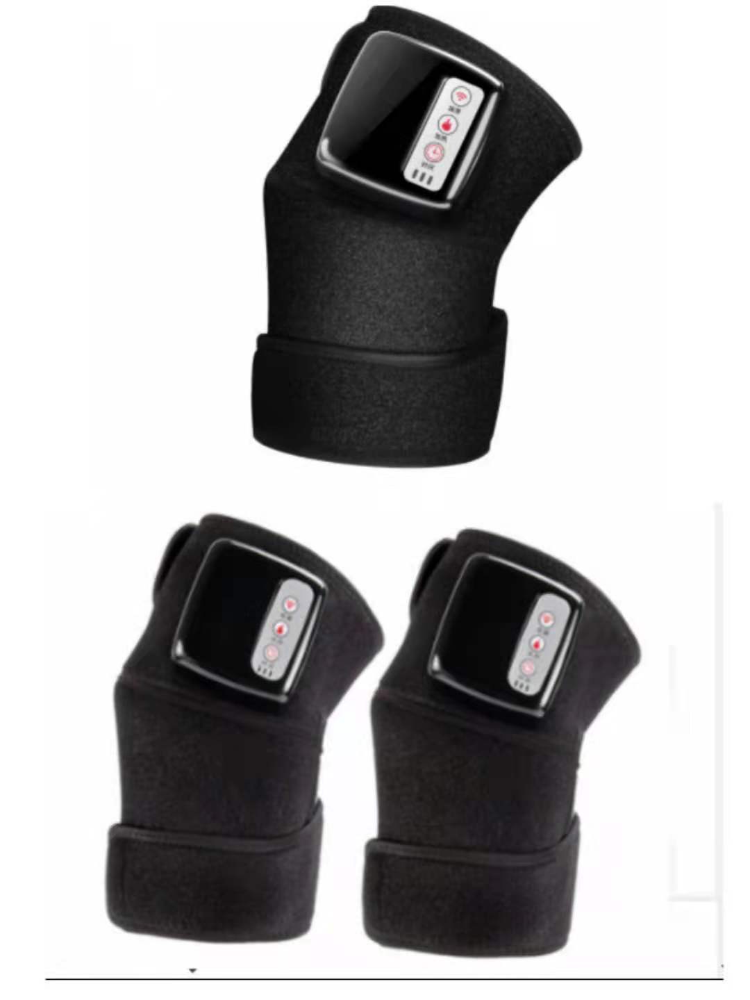Electric Infrared Heating Knee Massager Wrap Elbow Joint Support Vibration Therapy Physiotherapy Machine Pain Relief Massageador - Rituel Serein