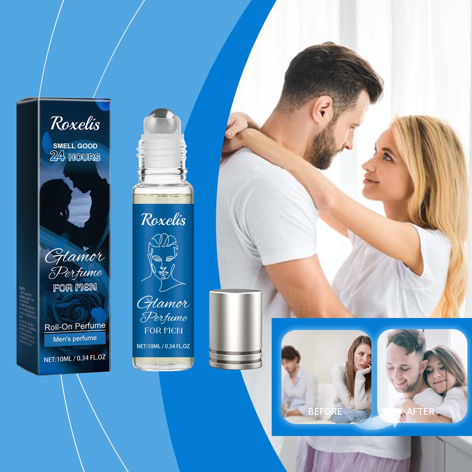 Parfum glamour pour hommes - Rituel Serein