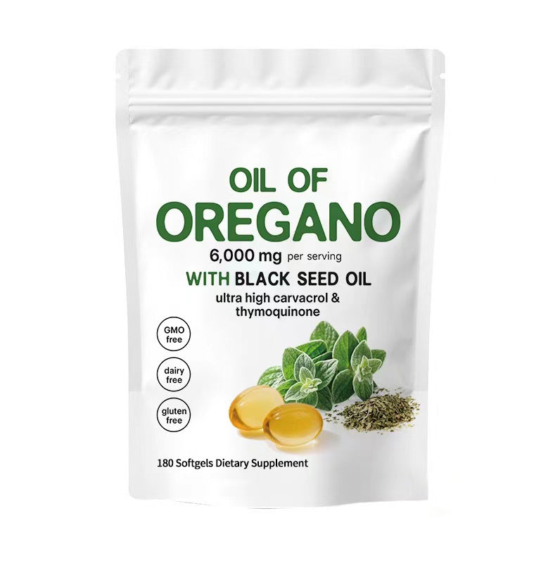 Oregano Oil Capsules | Natural Immune Support Pills | Antioxidant Softgels | Herbal Respiratory Supplement | Digestive Health Oregano Oil | Antimicrobial Oregano Capsules | Oil of Oregano Softgels | Herbal Immune Booster | Oregano Extract Pills | Plant-Based Health Supplement