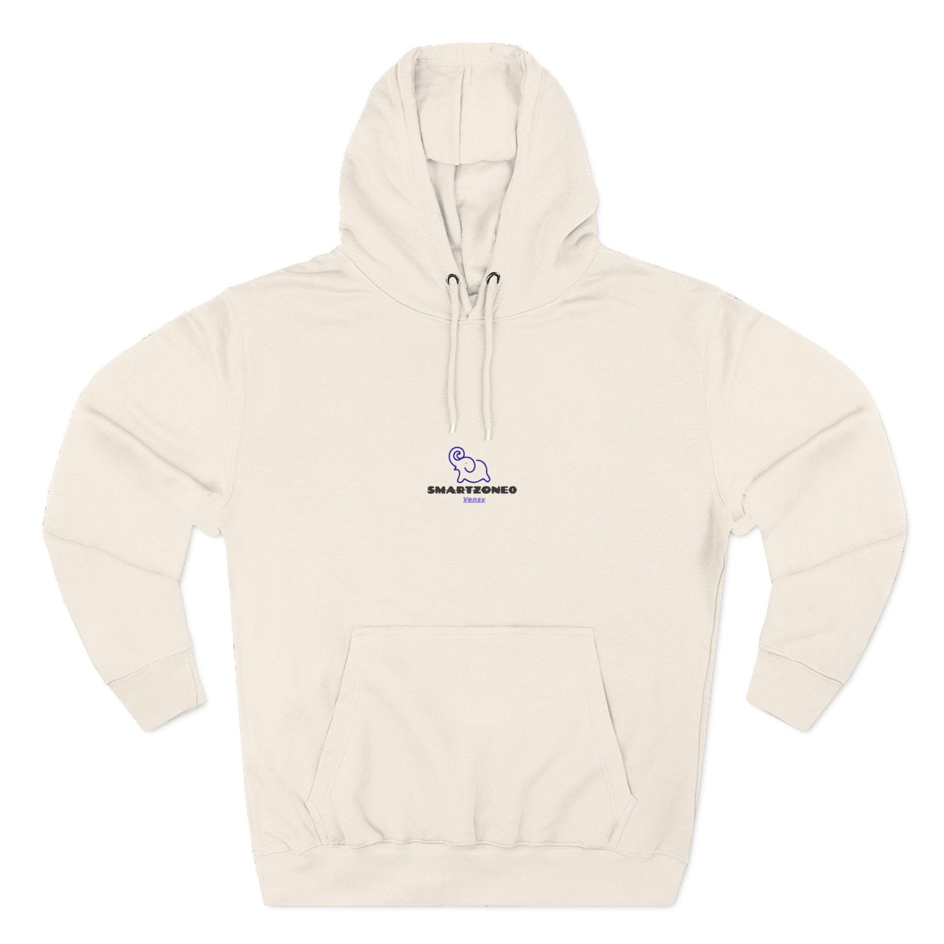 Hoodie — Minimal Line Art Girl with "Incroyable!" Speech Bubble Printify