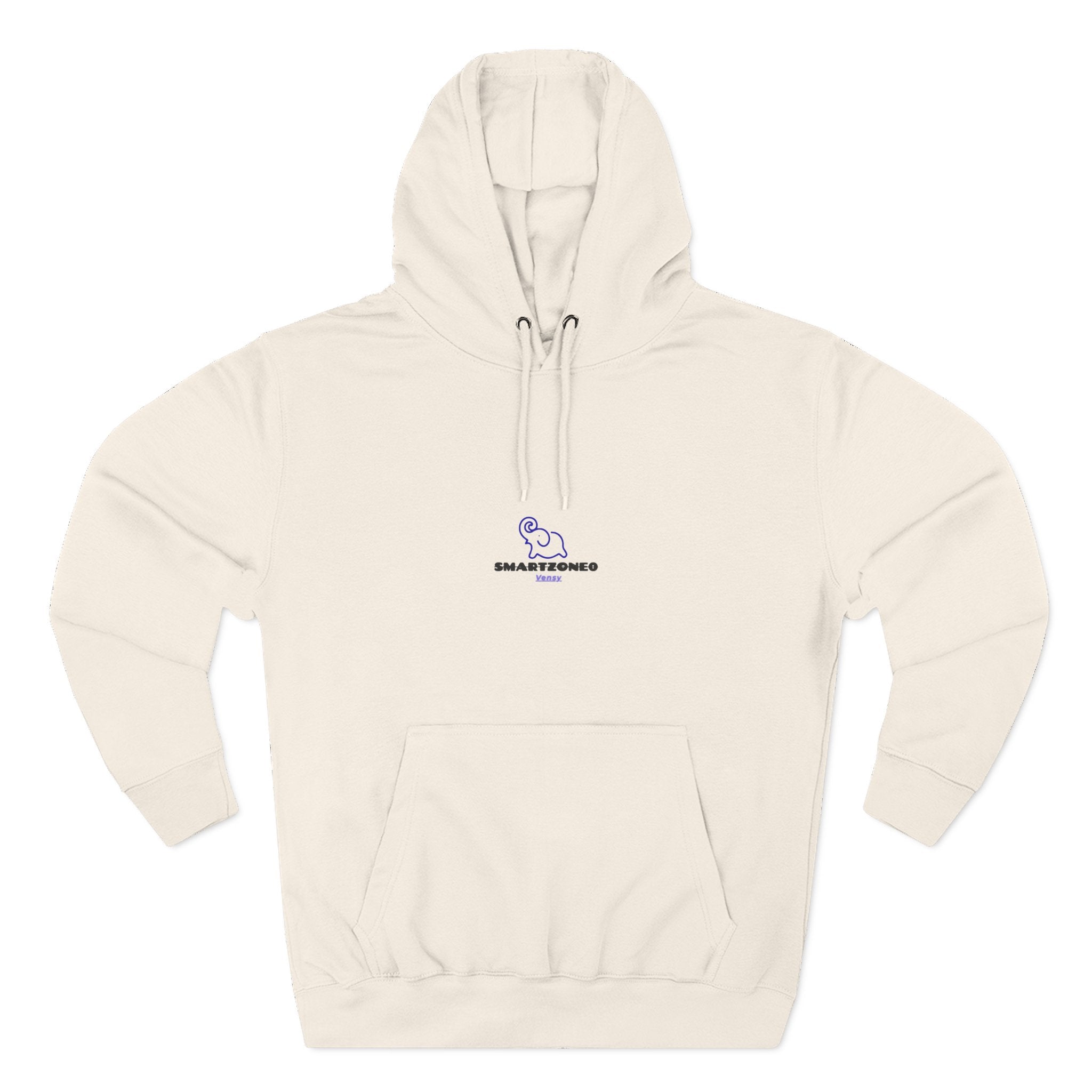 Hoodie — Minimal Line Art Girl with "Incroyable!" Speech Bubble Printify