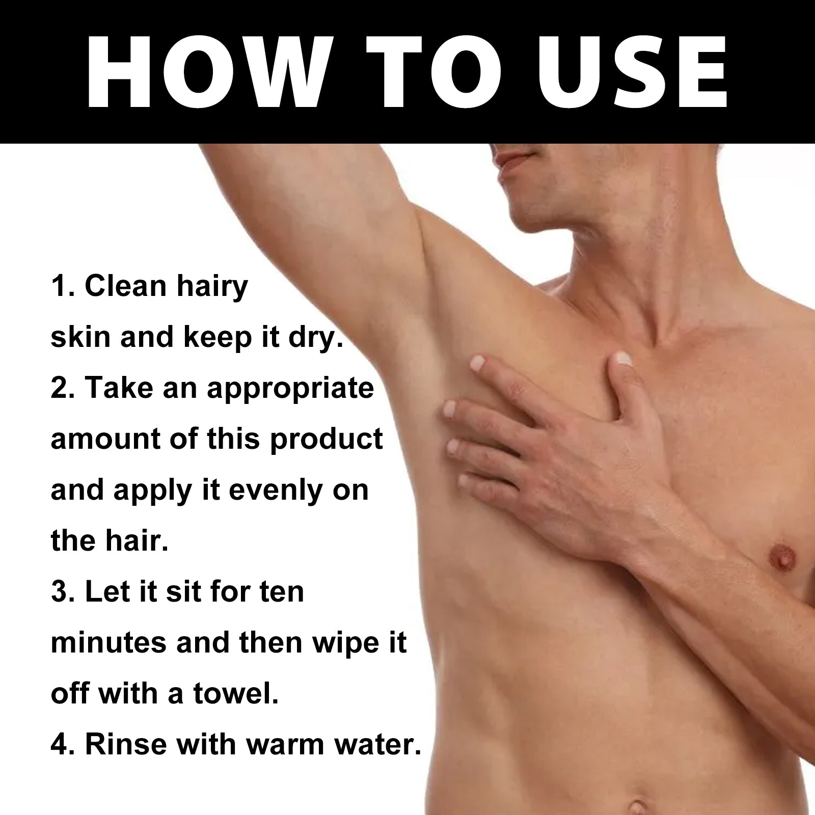 Hair Removal Cream For Men - Rituel Serein