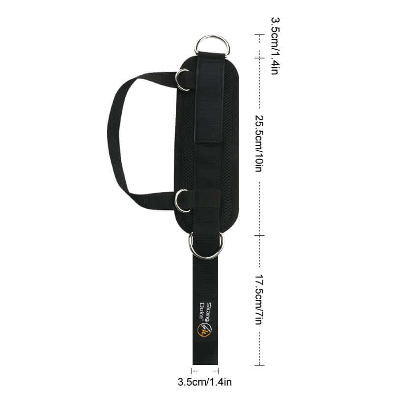 Adjustable Ankle Strap for Leg Workouts | Cable Machine Ankle Attachment | Resistance Band Ankle Strap | Leg Exercise Strap | Glute Kickback Strap | Lower Body Training Strap | Fitness Ankle Cuff | Gym Ankle Strap​


