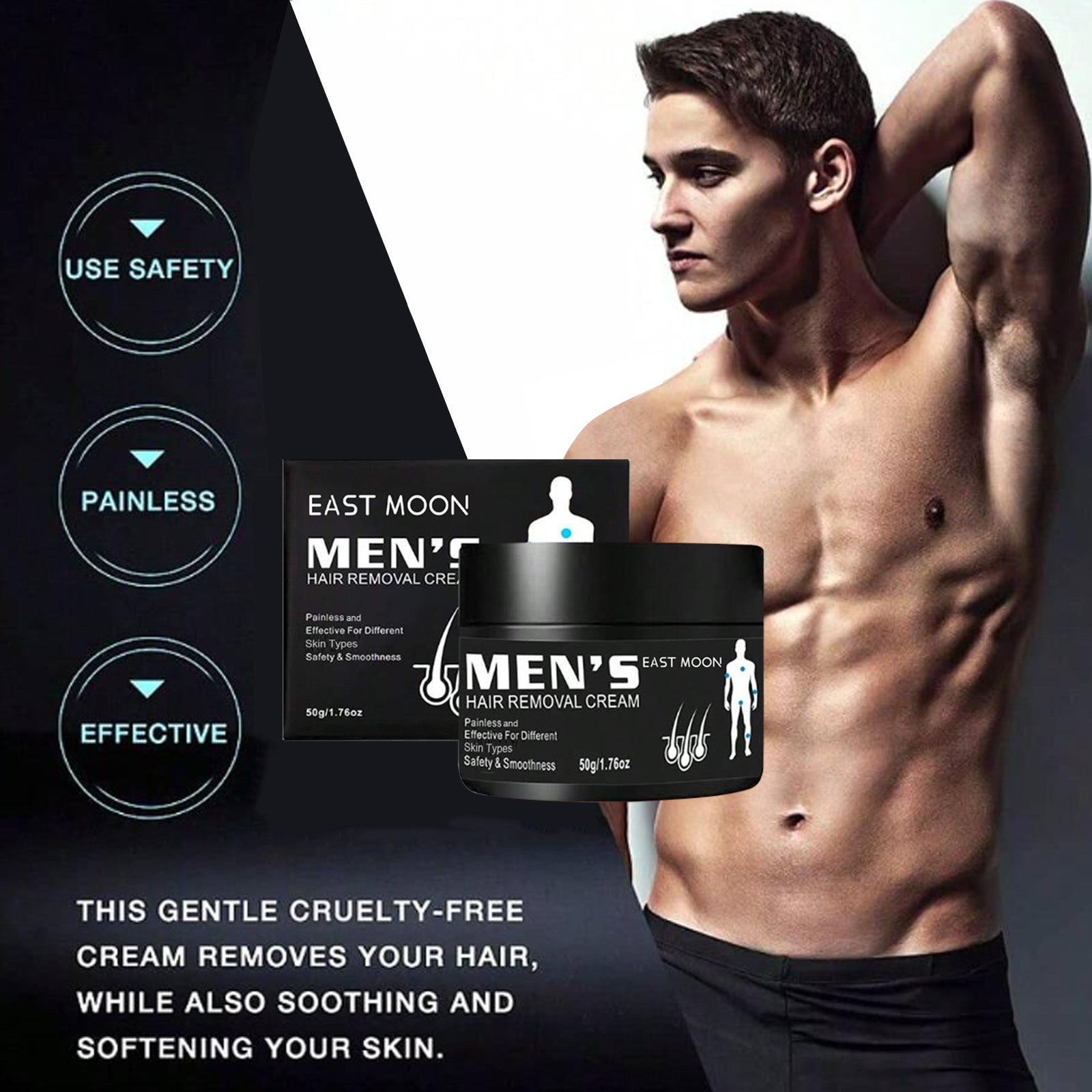 Crème dépilatoire pour hommes - Rituel Serein