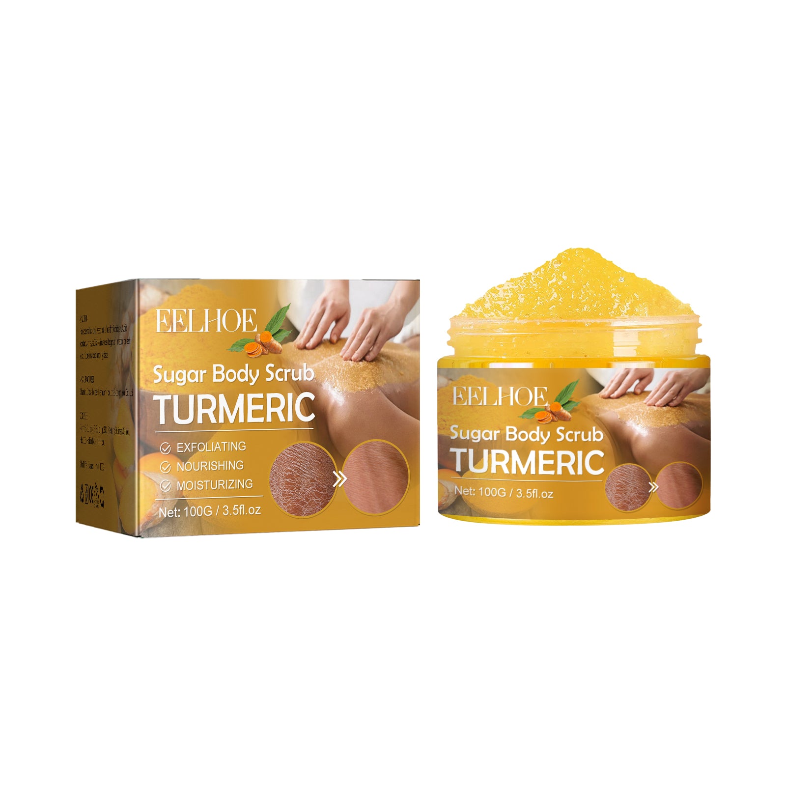 Exfoliating Turmeric Body Scrub Moisturizes and Brightens - Rituel Serein