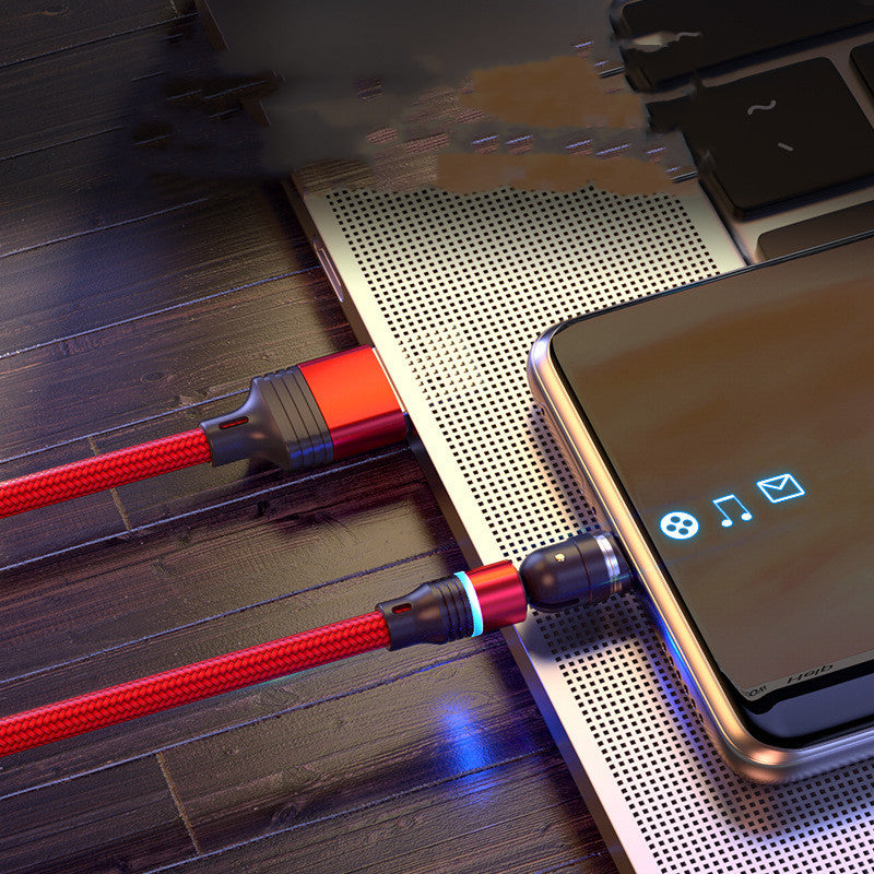 540 Degree Rotating Magnetic Suction Charging Line For Android Type C eprolo