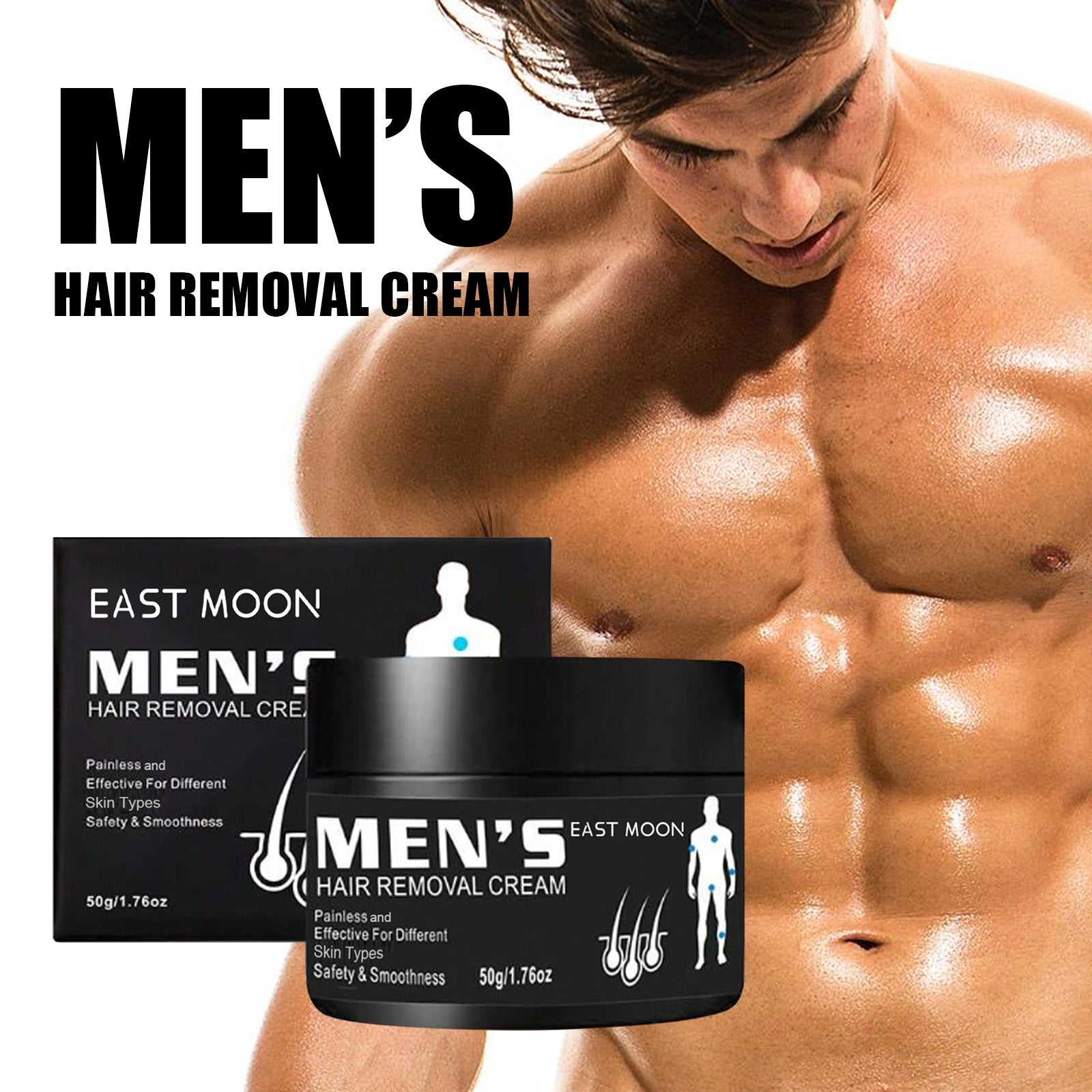 Crème dépilatoire pour hommes - Rituel Serein