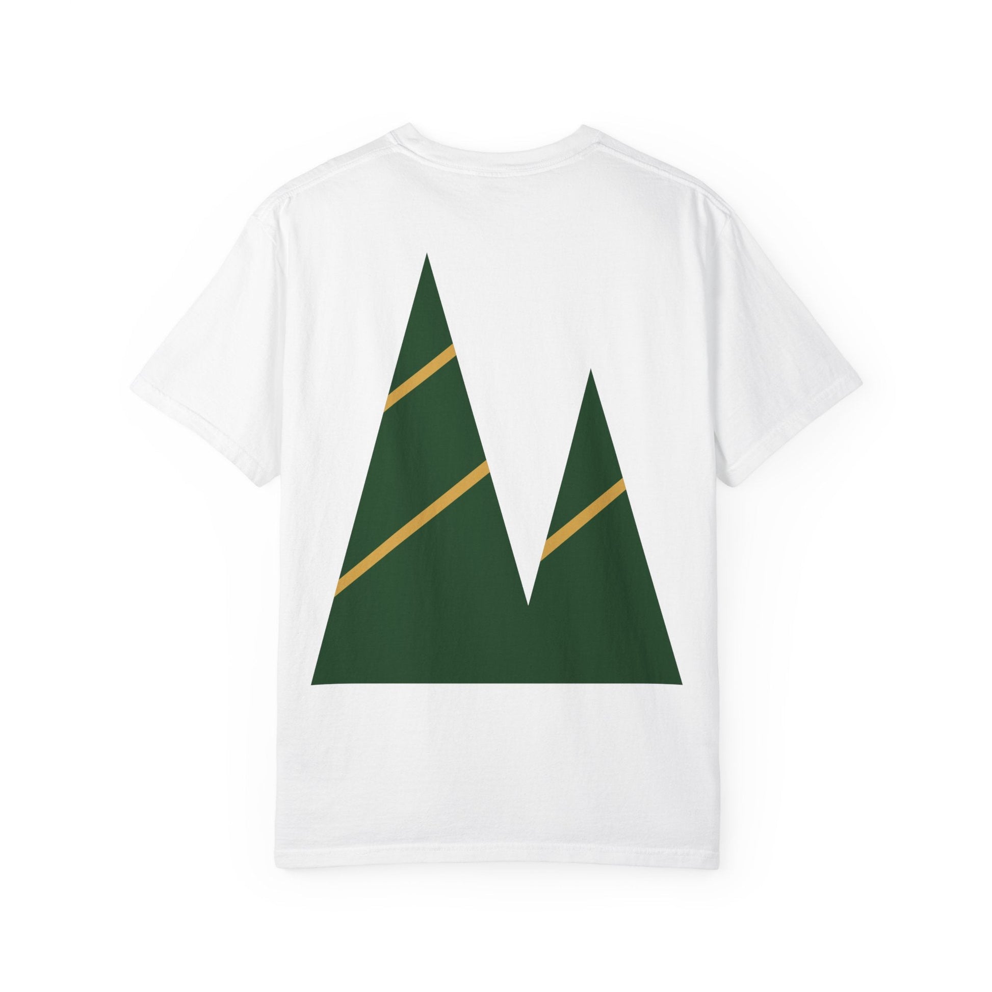 Art Lover Boutique T‑Shirt — Minimalist Green Mountain Graphic Printify