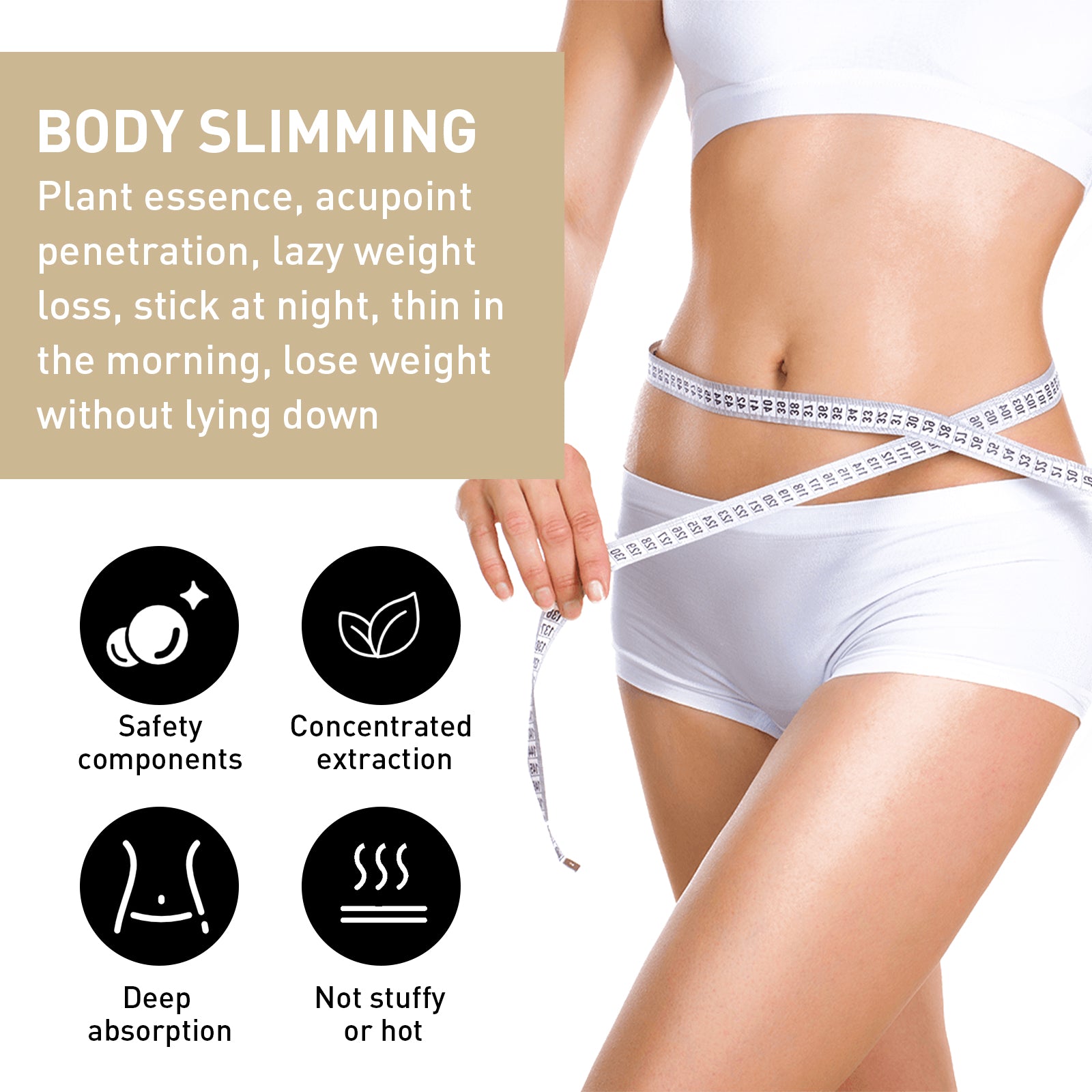 Body Slimming Tightening Gel, Firming Arms Worship Meat Belly Highlights Body Curves Slimming Gel - Rituel Serein