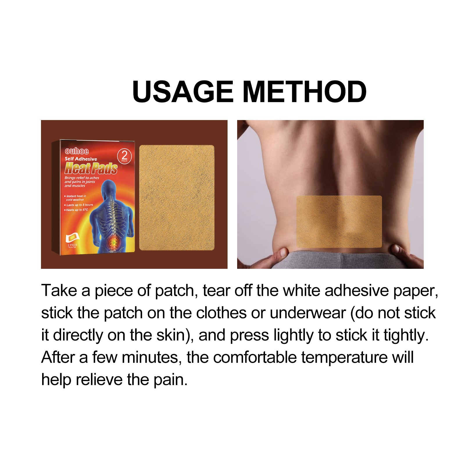 Cervical Pain Relief Patch | Herbal Joint Heating Pad | Bone Pain Care Patch | Muscle Relaxation Fever Patch | Neck and Shoulder Pain Patch | Herbal Heat Therapy Patch | Self-Heating Joint Patch | Natural Massage Pain Patch | Anti-Inflammatory Heat Pad | Joint Stiffness Relief Patch