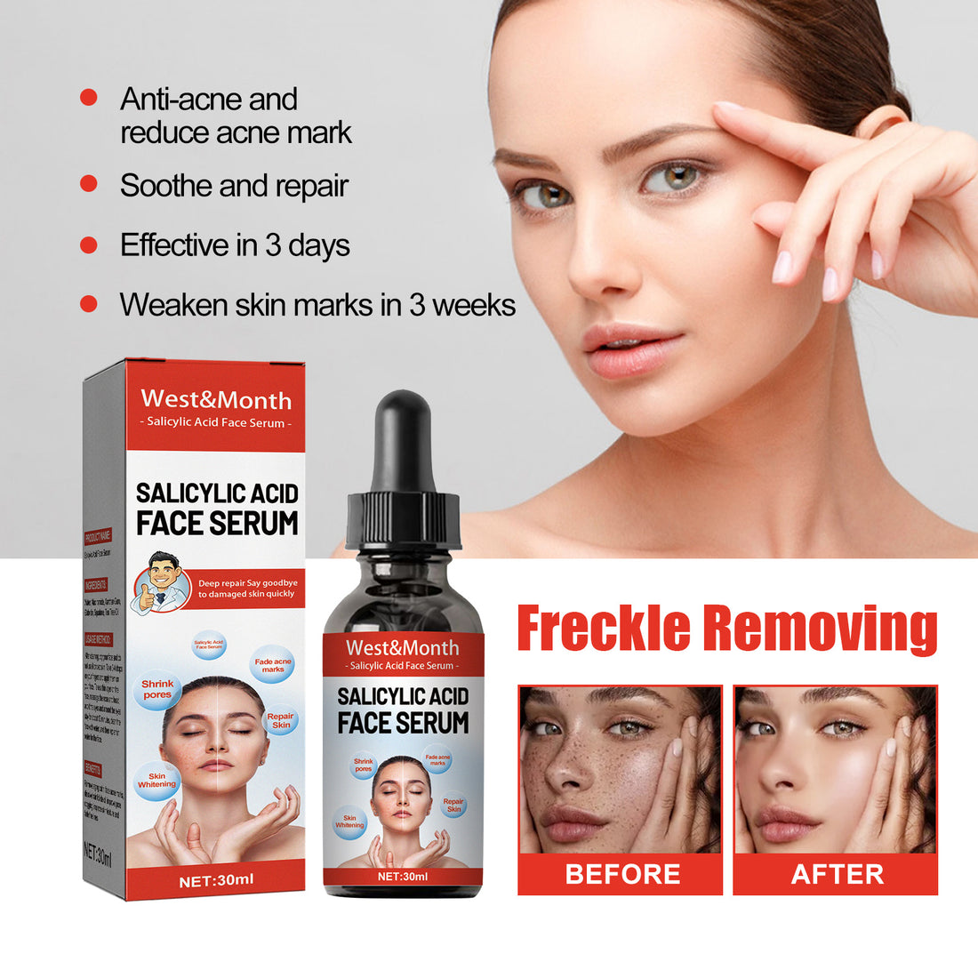 Hydrating Salicylic Acid Facial Essence | 2% BHA Pore Refining Serum | Niacinamide and Hyaluronic Acid Skin Treatment | Acne Control and Skin Repair Essence | Oil Balancing Facial Serum with Salicylic Acid | Deep Cleansing and Hydrating Skin Essence | Gentle Exfoliating BHA Serum | Skin Barrier Strengthening Facial Essence | Daily Use Acne Treatment Serum | Lightweight Hydrating Salicylic Acid Serum​

